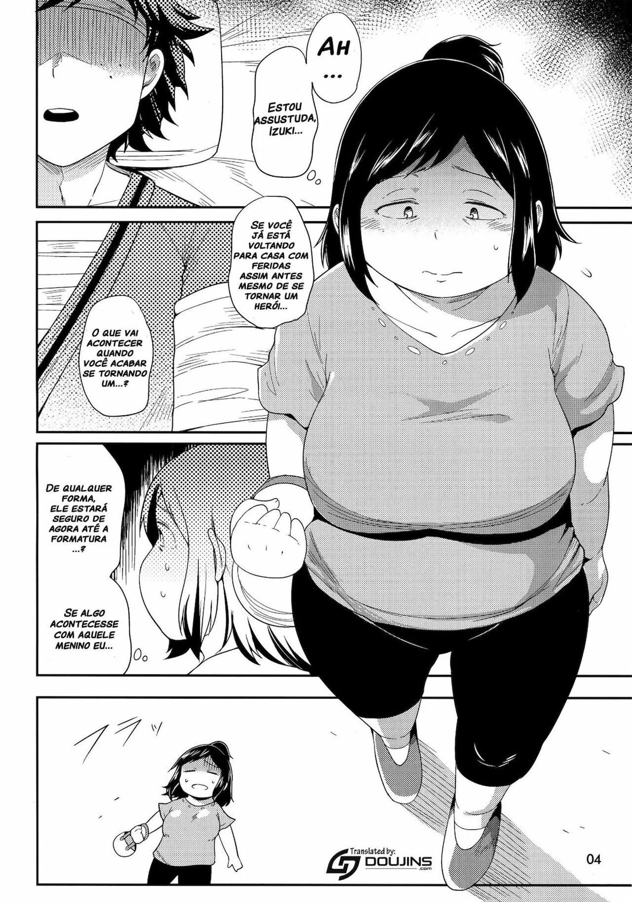 Fodendo a Piranha da Mãe do Midoriya em HQ Brasileiro