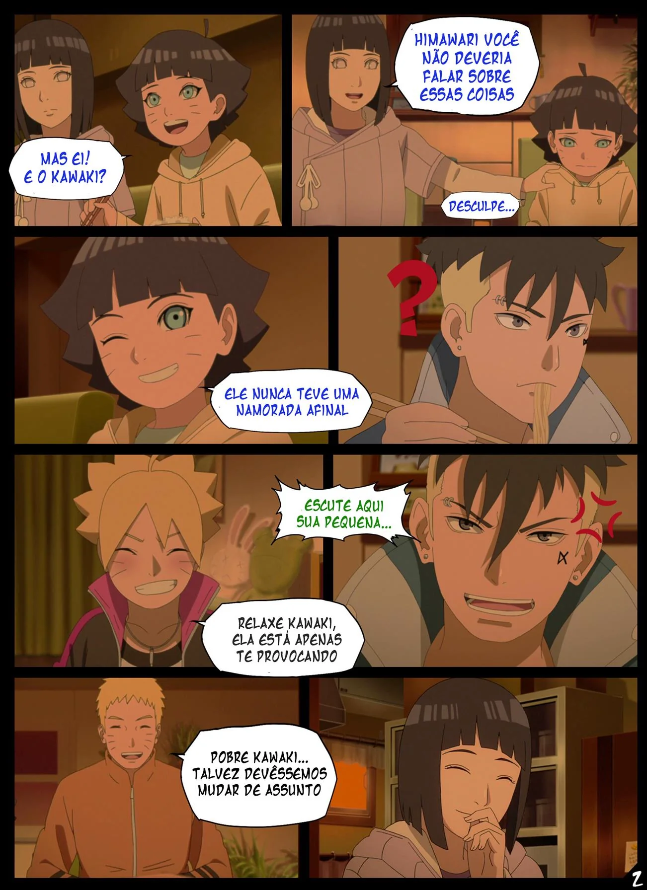 A Festa De Ano Novo Das Hyugas – Himawari e Hanabi na maior putaria em família! (Em Hentai HQ Brasileiro)