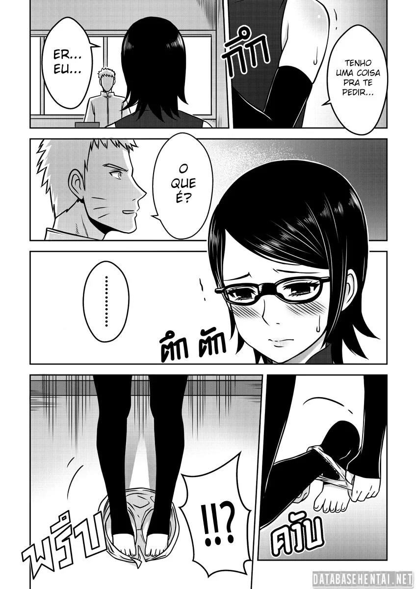 Boruto Comendo a Sarada Safadinha em Hentai HQ