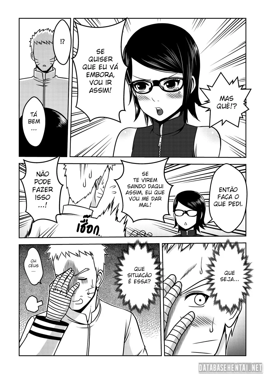 Boruto Comendo a Sarada Safadinha em Hentai HQ