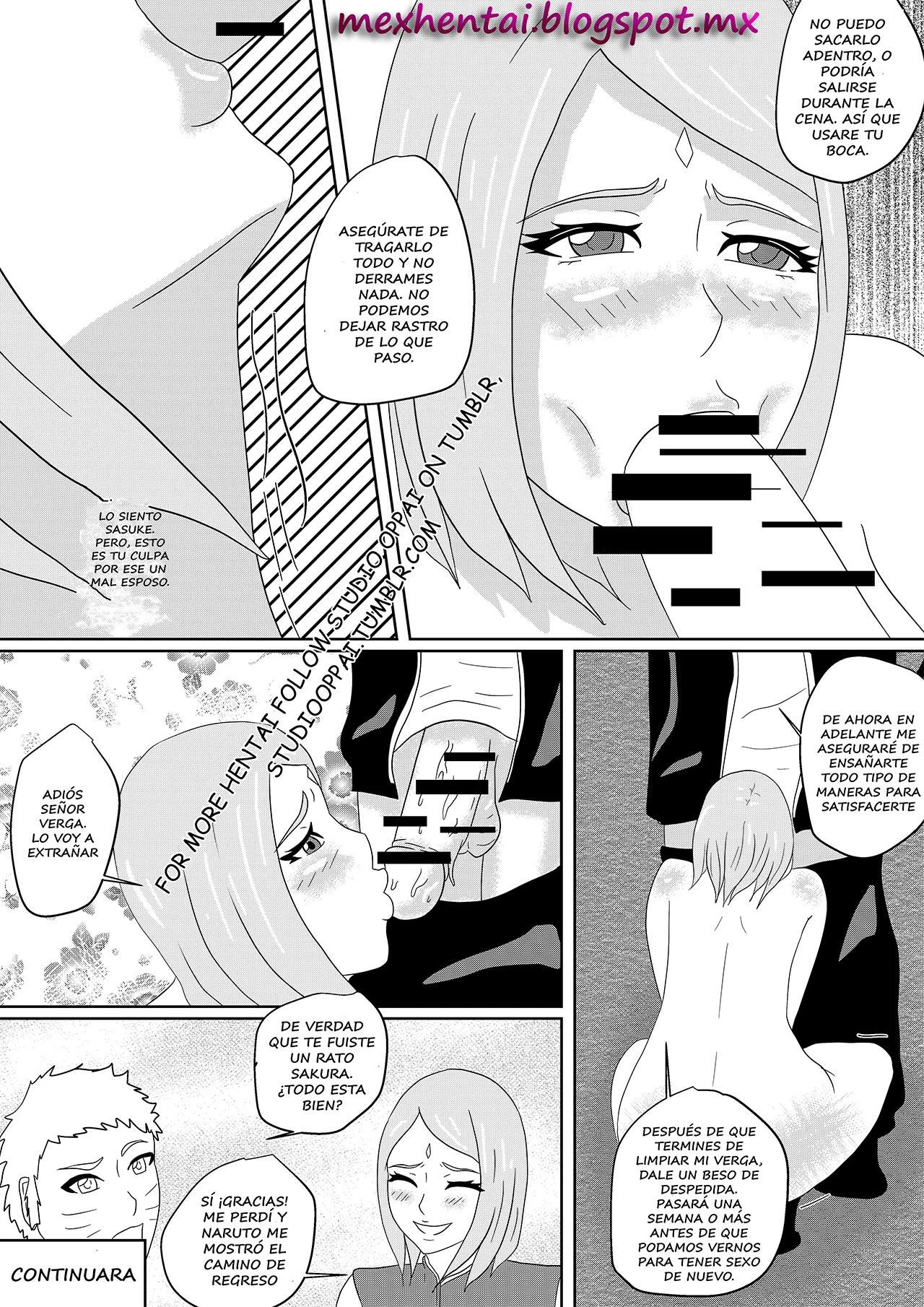 Boruto Comendo a Buceta da Sakura em Hentai HQ Brasileiro