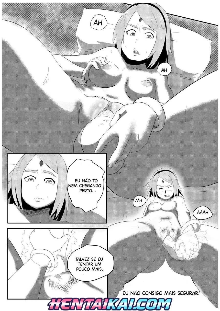 Sarada Uchiha e Sakura em Incesto Lésbico – Boruto Pornô em HQ Brasileiro