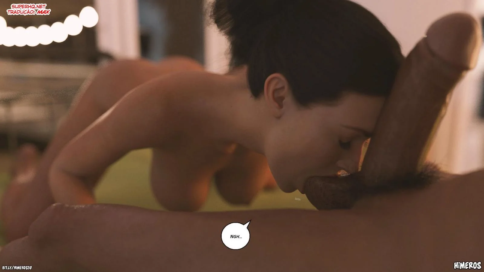 Linda dando gostoso para o pai tarado em mais um hentai incestuoso – HQ Brasileiro