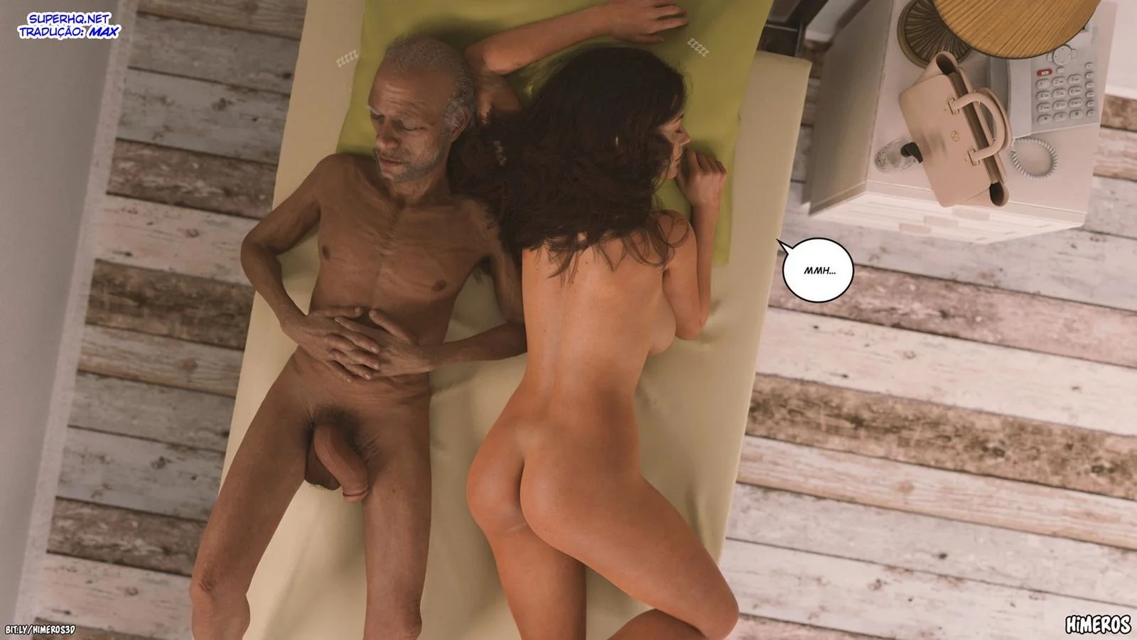 Linda dando gostoso para o pai tarado em mais um hentai incestuoso – HQ Brasileiro