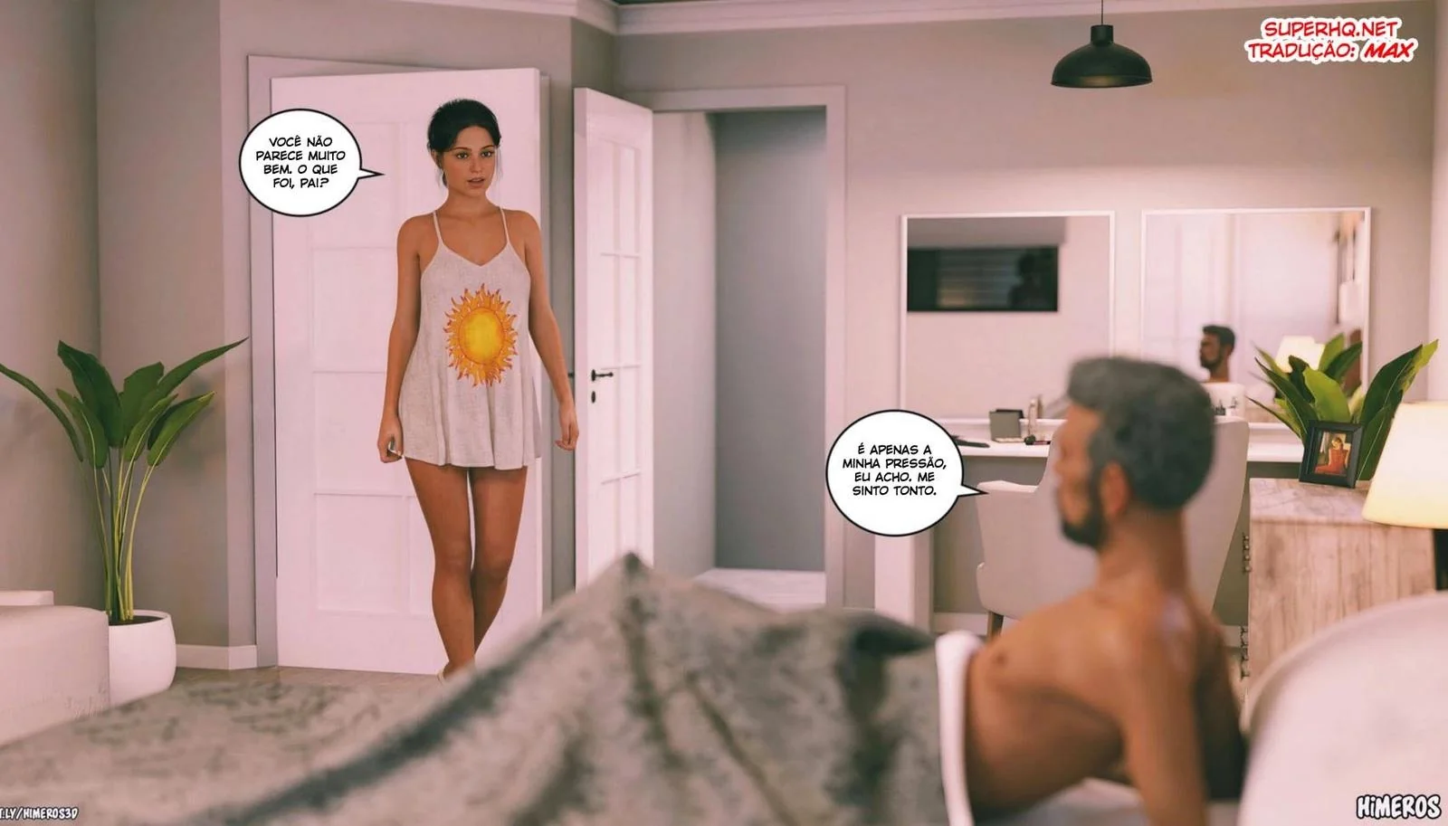 Pai e filha sacanas: as revelações proibidas do incesto em hentai HQ