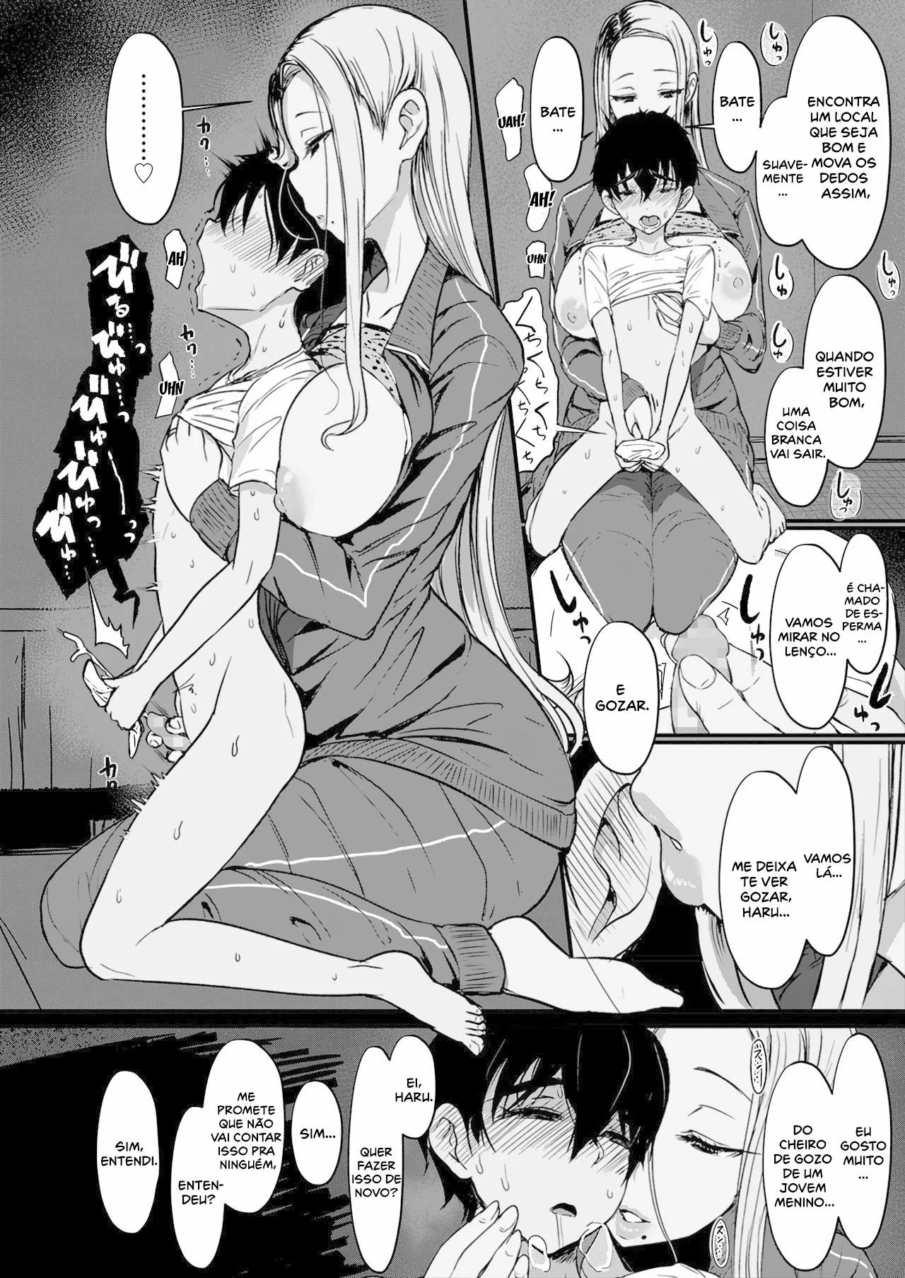 A Piranha da Buceta Gulosa: Haru e Chiaki em uma Aventura Sensual em HQ Brasileiro