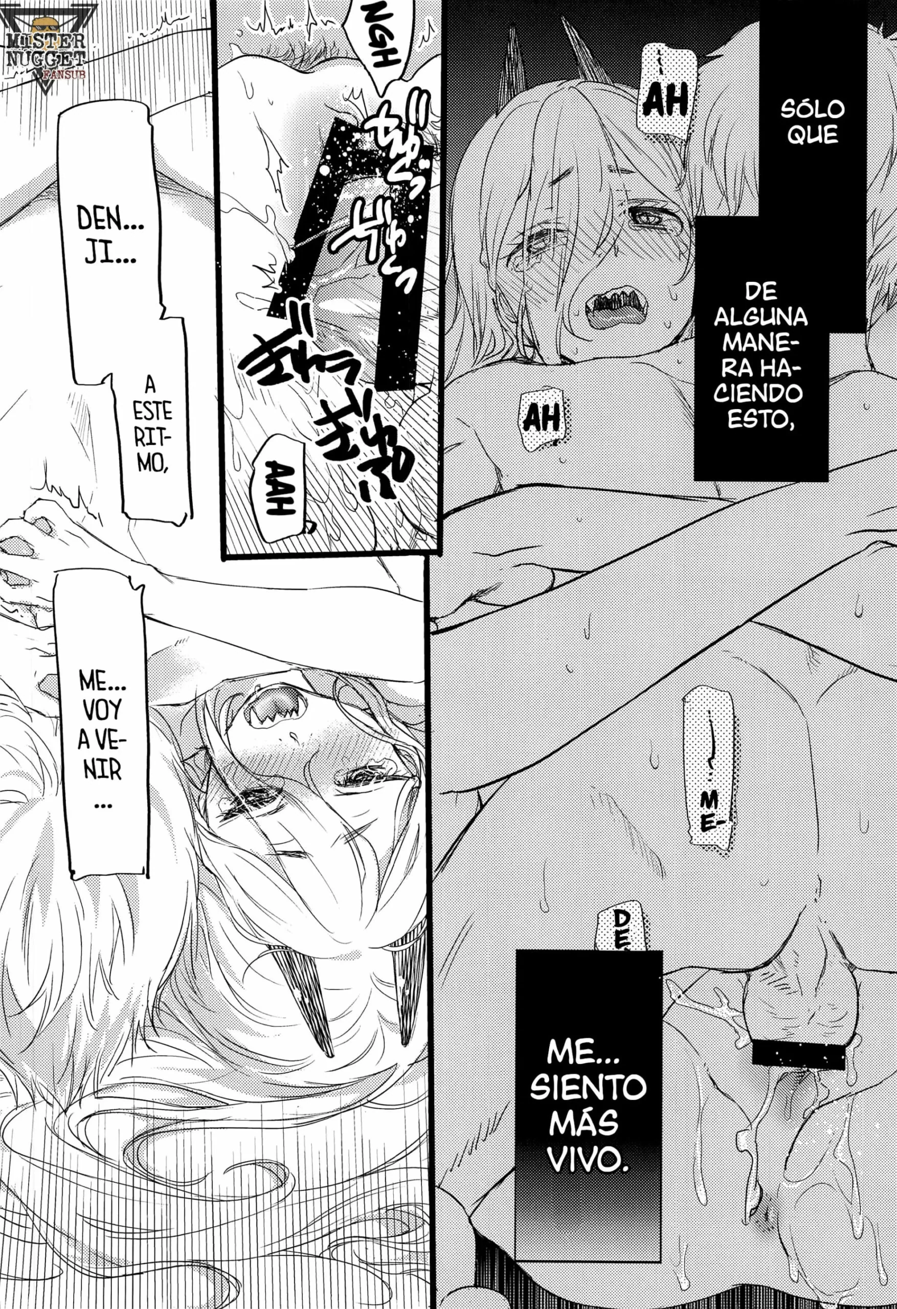 Denji Fodendo Gostosa dos Peitinhos – Chainsaw Man Hentai em HQ Brasileiro