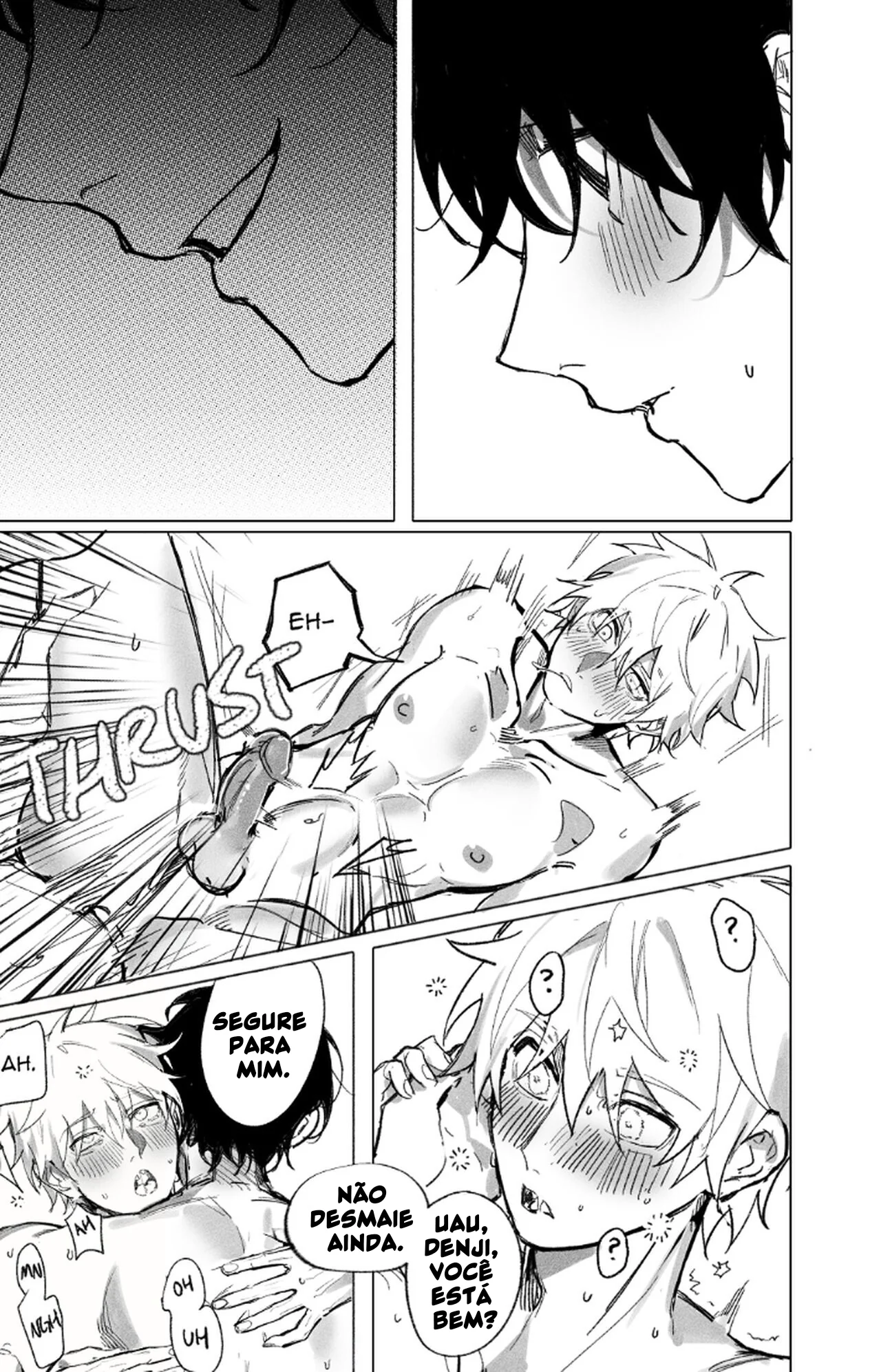 Chainsaw Man: Denji e Hirofumi Yoshida numa Transa Cabeluda – Hentai HQ Brasileiro