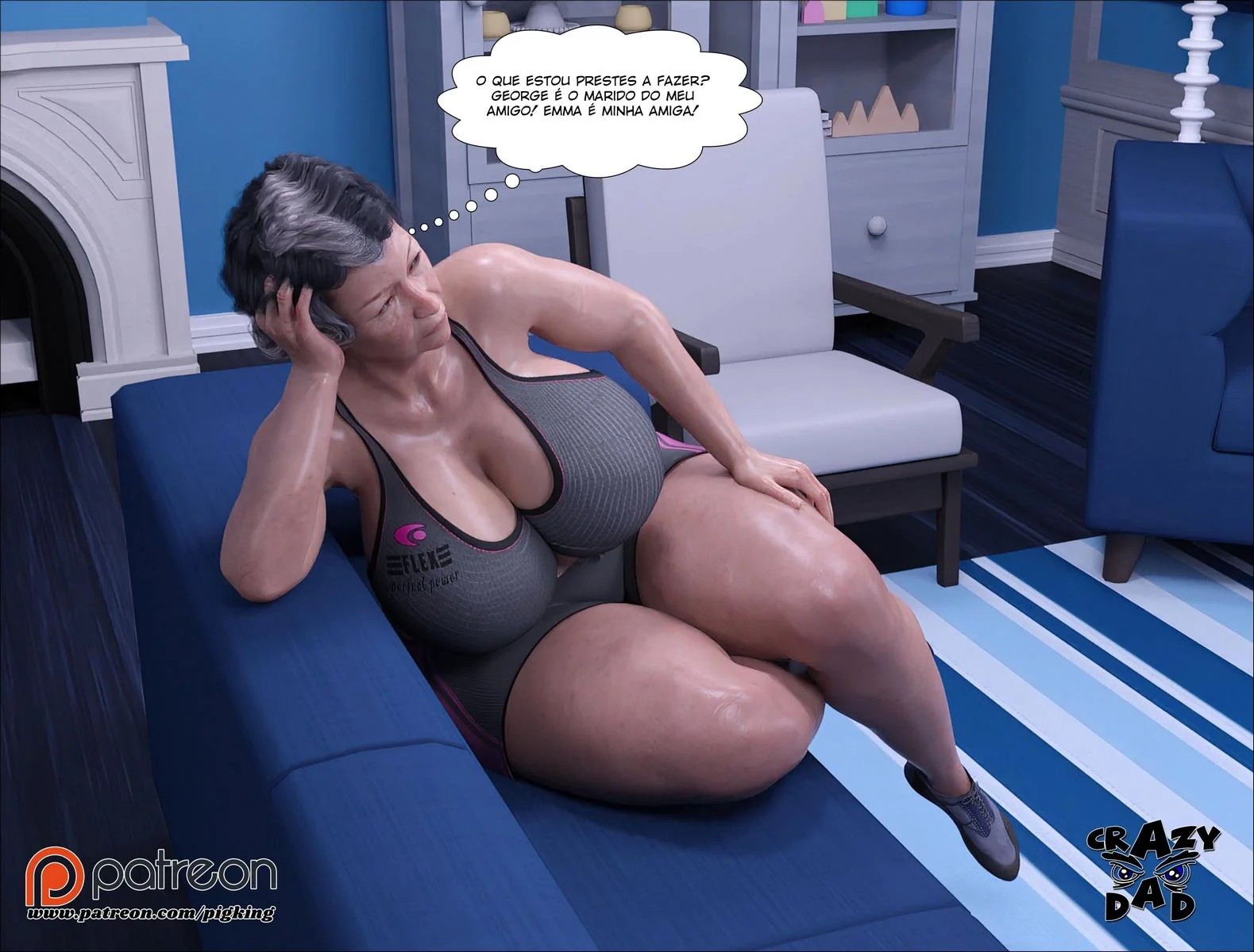 Mãe Piranha Dando a Buceta Pro Filho Pirocudo – Novos Fetiches em Hentai HQ Brasileiro