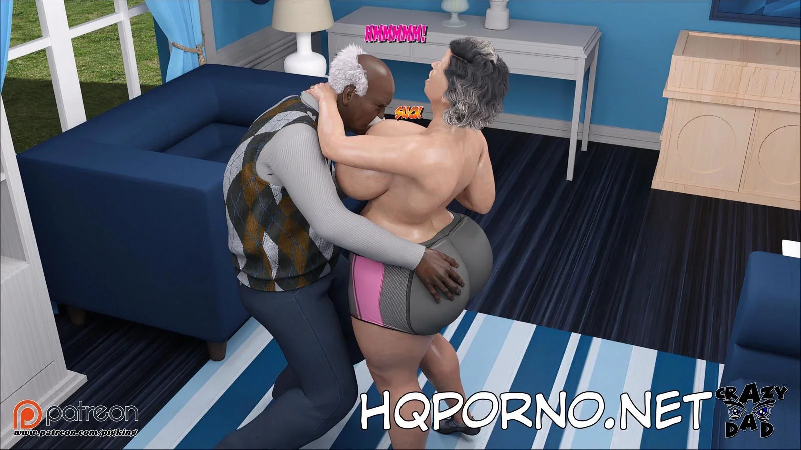 George metendo com força na buceta meladinha da Clarice – Hentai HQ Brasileiro