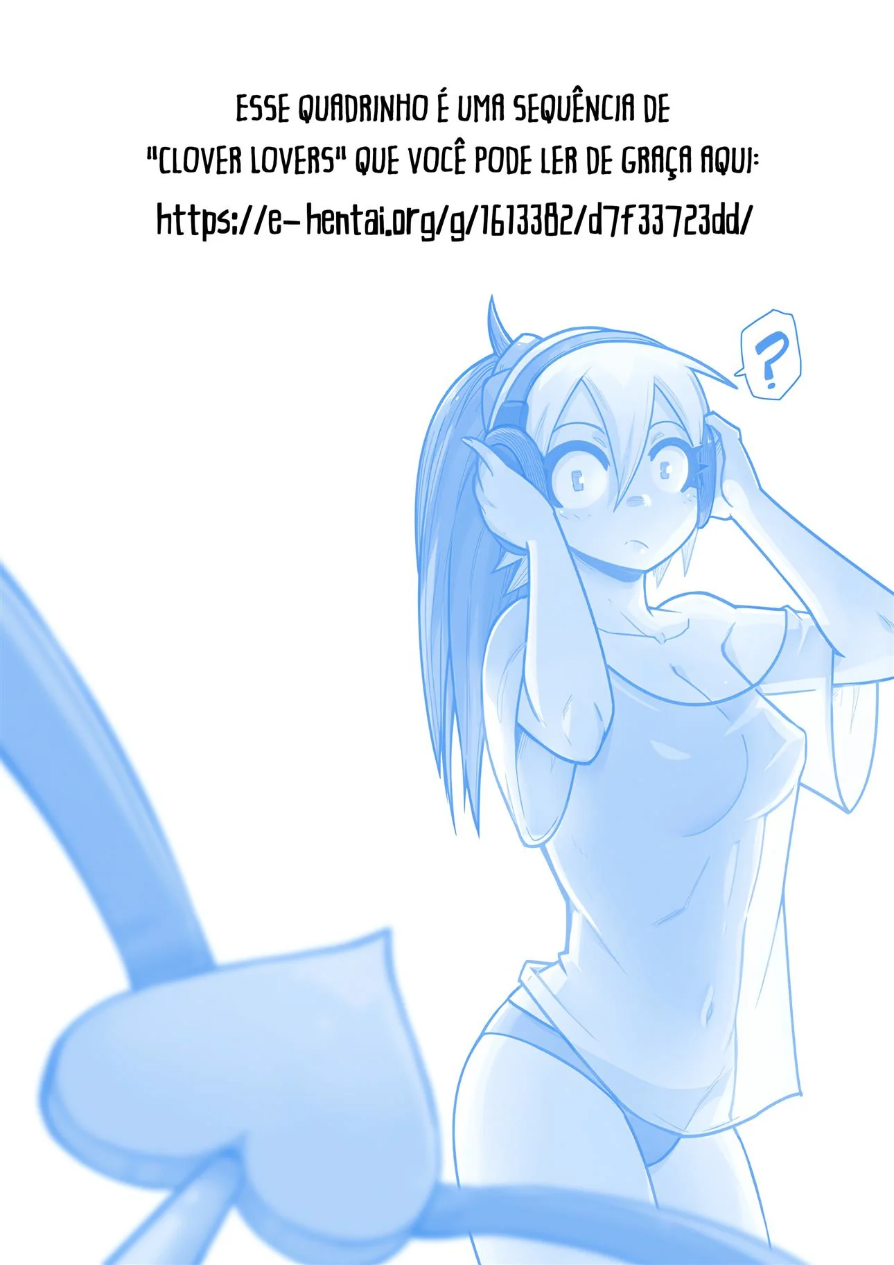 Cupido Safado Ajudando na Foda – Clover Shoot Hentai em HQ Brasileiro