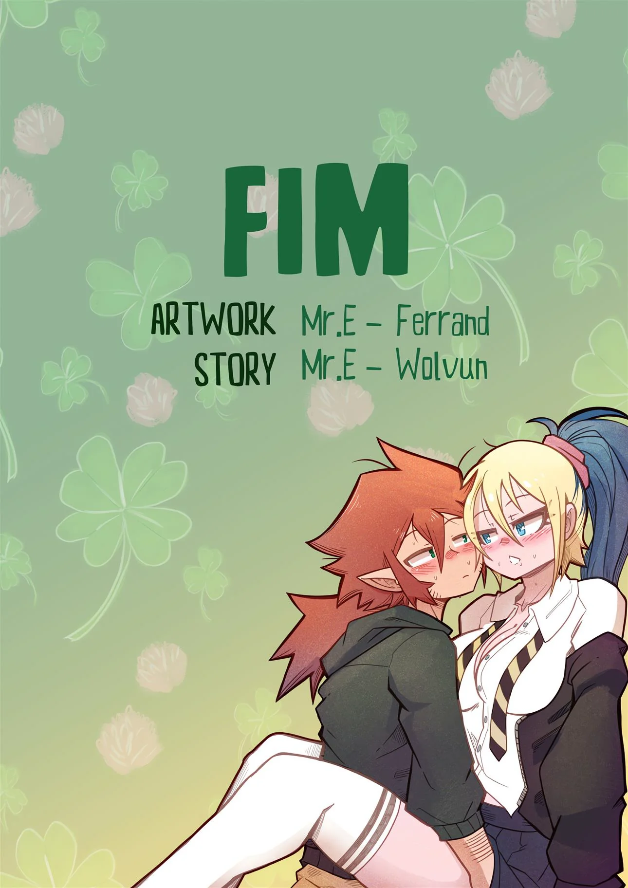 Cupido Safado Ajudando na Foda – Clover Shoot Hentai em HQ Brasileiro