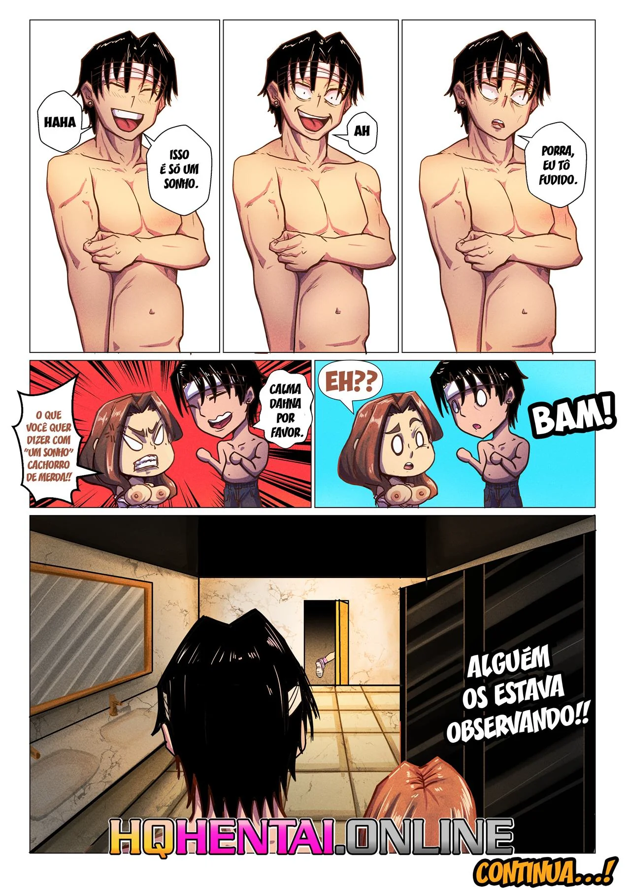 Fodendo a Piranha da Escola em um Hentai HQ Brasileiro