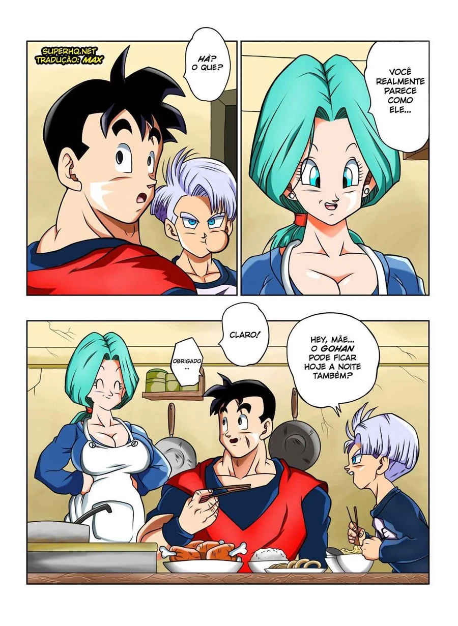 Recompensa Quente: Gohan x Bulma em um Encontro Picante em Hentai HQ