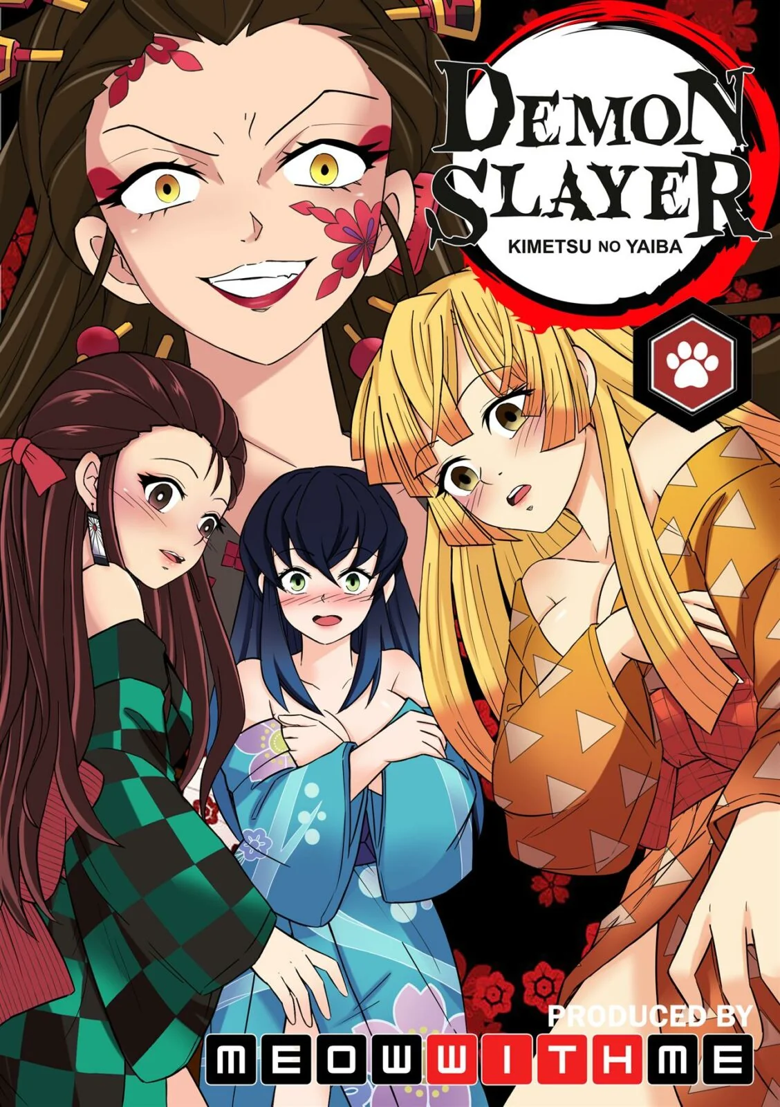 Demon Slayer: Transformação Futa no Distrito da Luxúria – Hentai em HQ Brasileiro