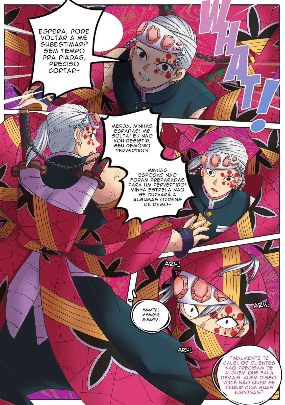 Demon Slayer: Transformação Futa no Distrito da Luxúria – Hentai em HQ Brasileiro