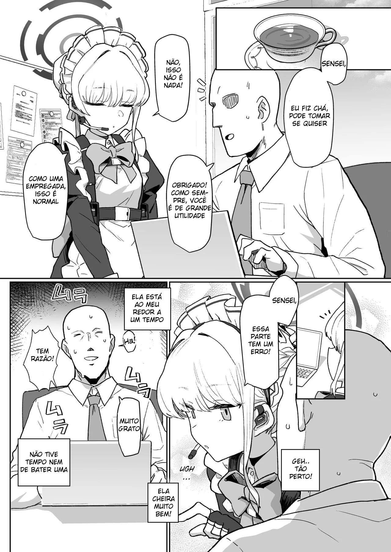 A Faxineira Piranha da Buceta Quente – Explorando Desejos Proibidos em Hentai HQ