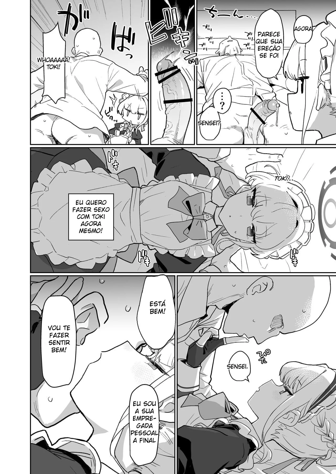 A Faxineira Piranha da Buceta Quente – Explorando Desejos Proibidos em Hentai HQ
