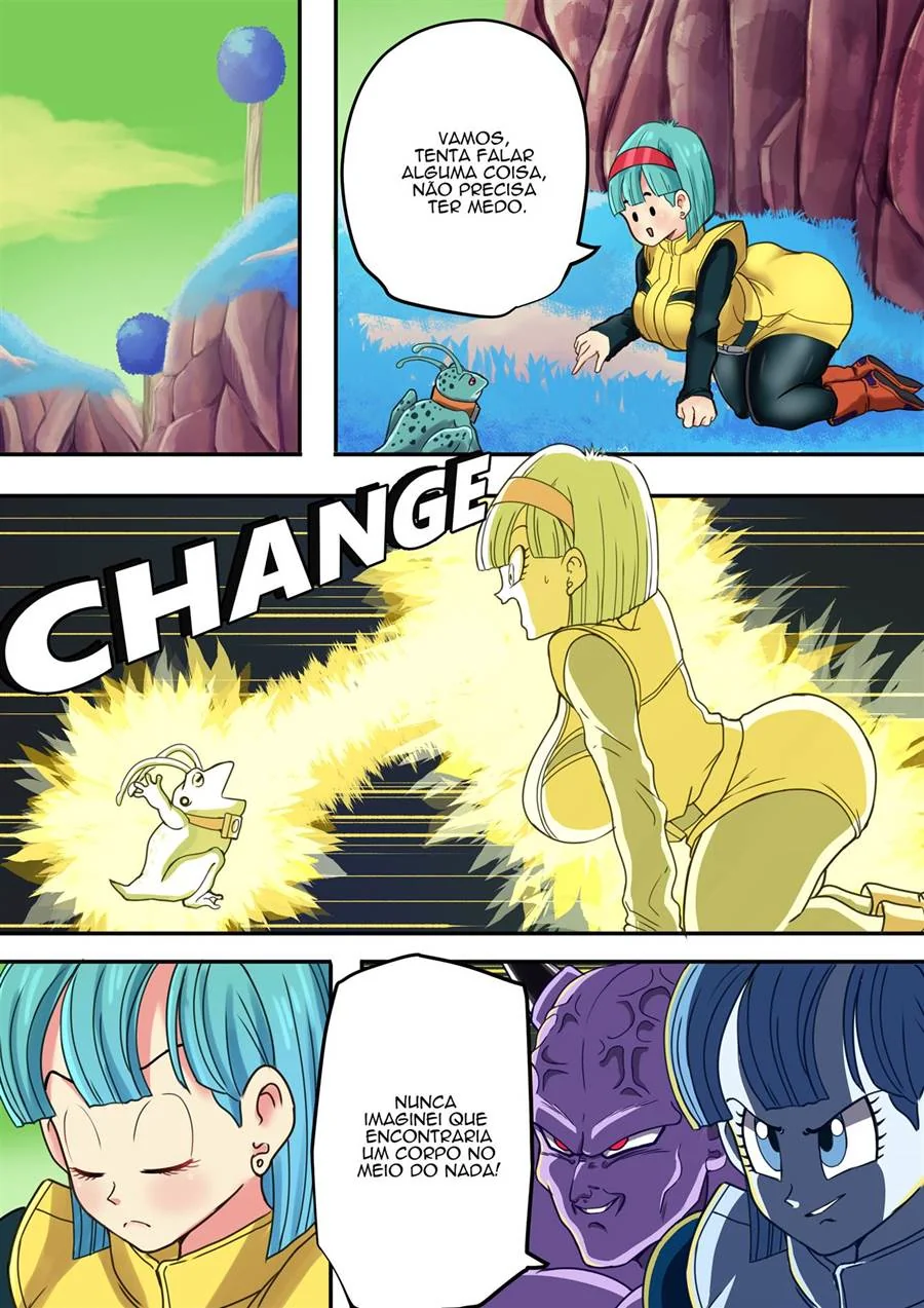 Dragon Ball: Bulma, Adroid 18 e Caulifla – Ginyu e as Trocas de Corpos Safadas em Hentai HQ