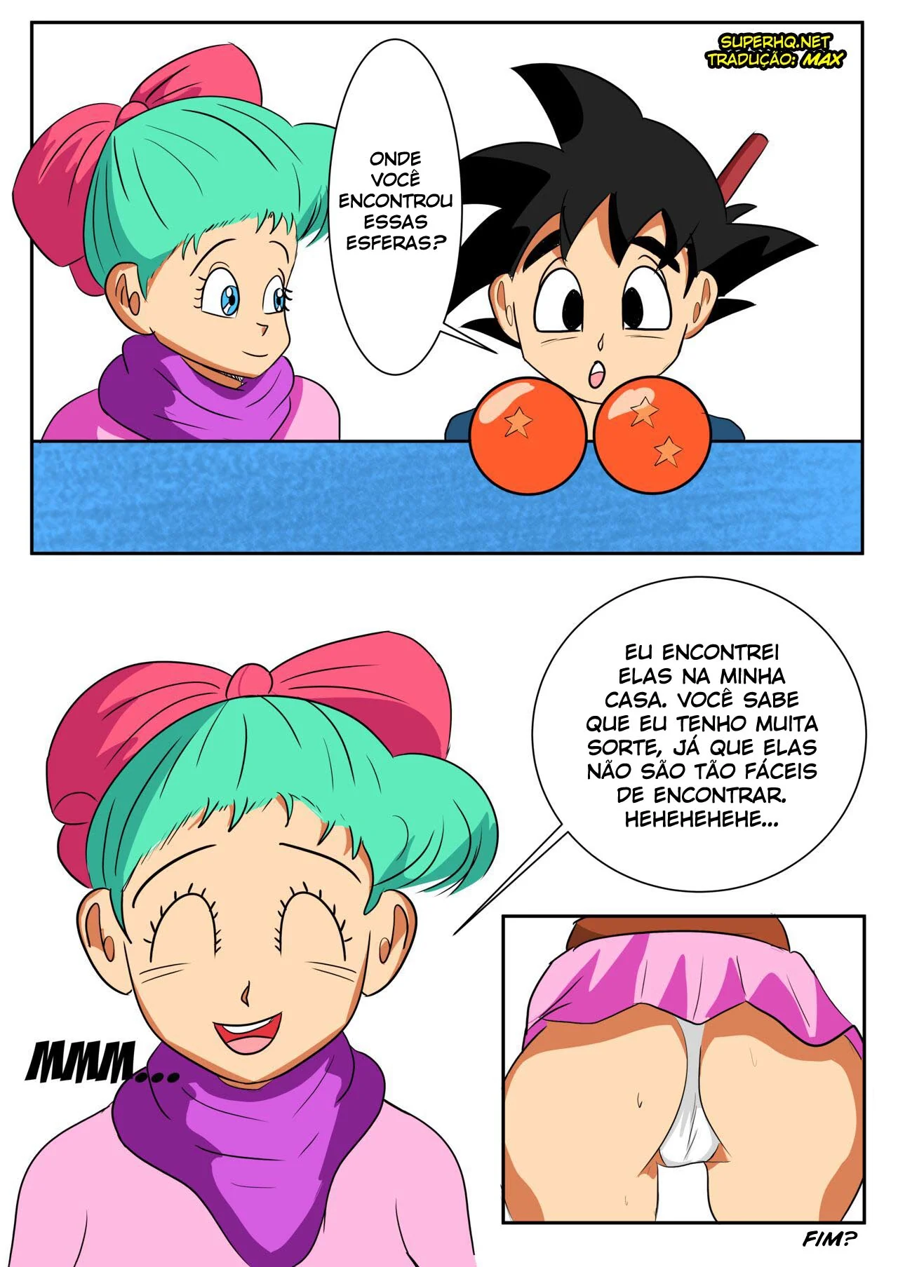 Bulma e as Esferas do Dragão: A Piração da Safada em HQ