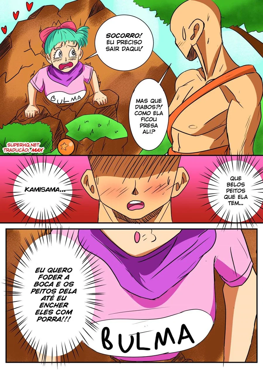 Bulma e as Esferas do Dragão: A Piração da Safada em HQ