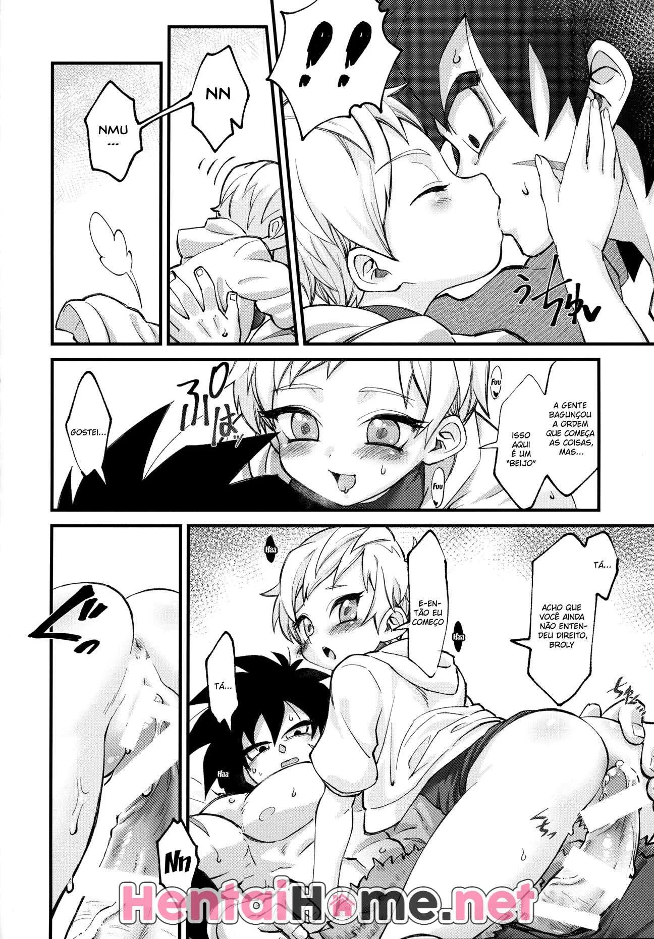 Dragon Ball Hentai: Cheelai Leva Rola no Cuzinho de Broly