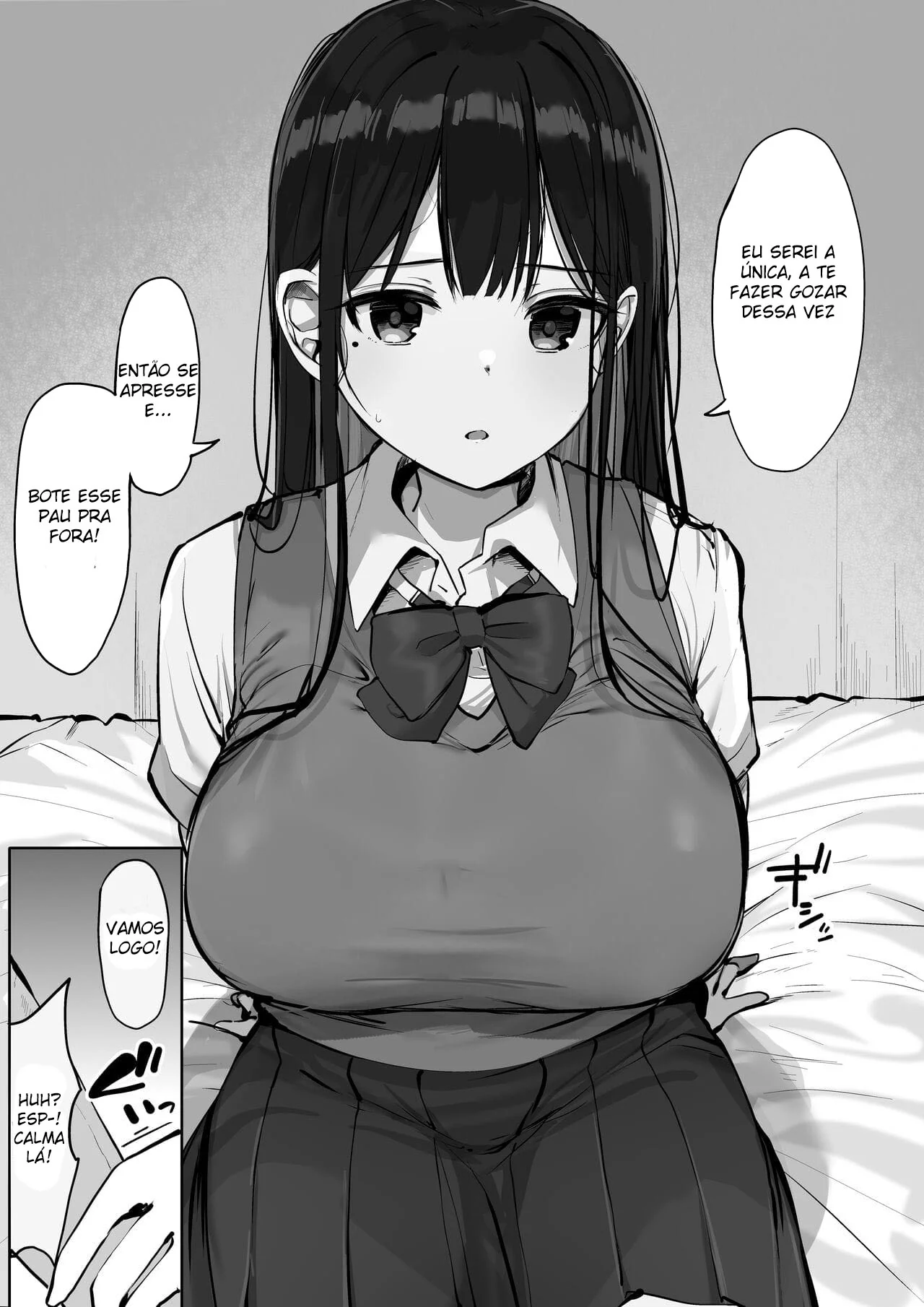 Piranhas Safadas na Busca da Piroca Perfeita em Hentai HQ Brasileiro