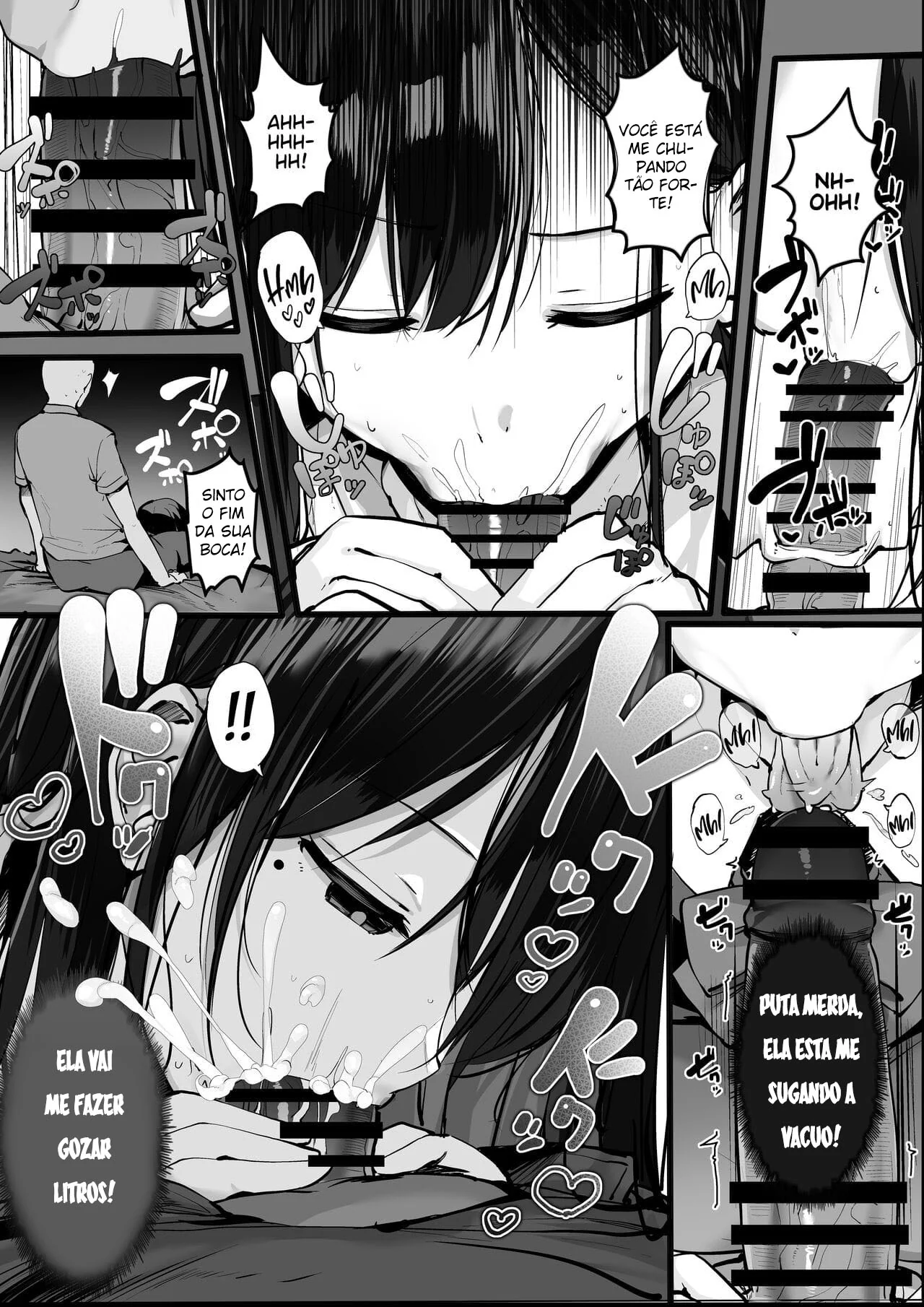 Piranhas Safadas na Busca da Piroca Perfeita em Hentai HQ Brasileiro