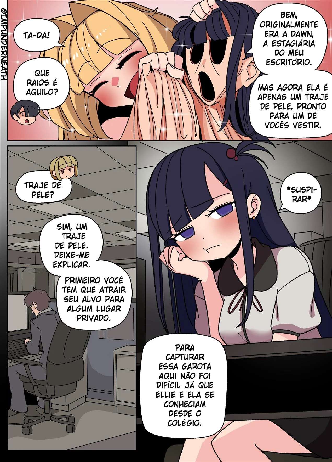 Buceta Vingativa – Ellie Skinsuit Vl.3 em Hentai HQ