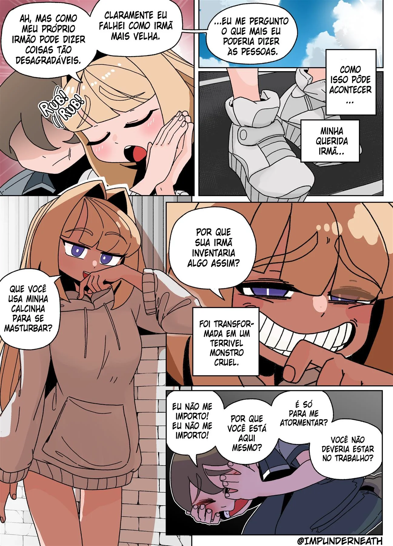 Buceta apertada e pica dura: Ellie Skinsuit Vl.2 em HQ de hentai brasileiro