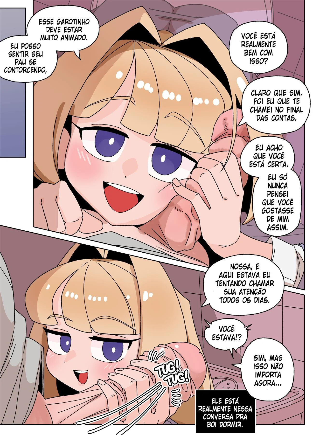 Buceta apertada e pica dura: Ellie Skinsuit Vl.2 em HQ de hentai brasileiro