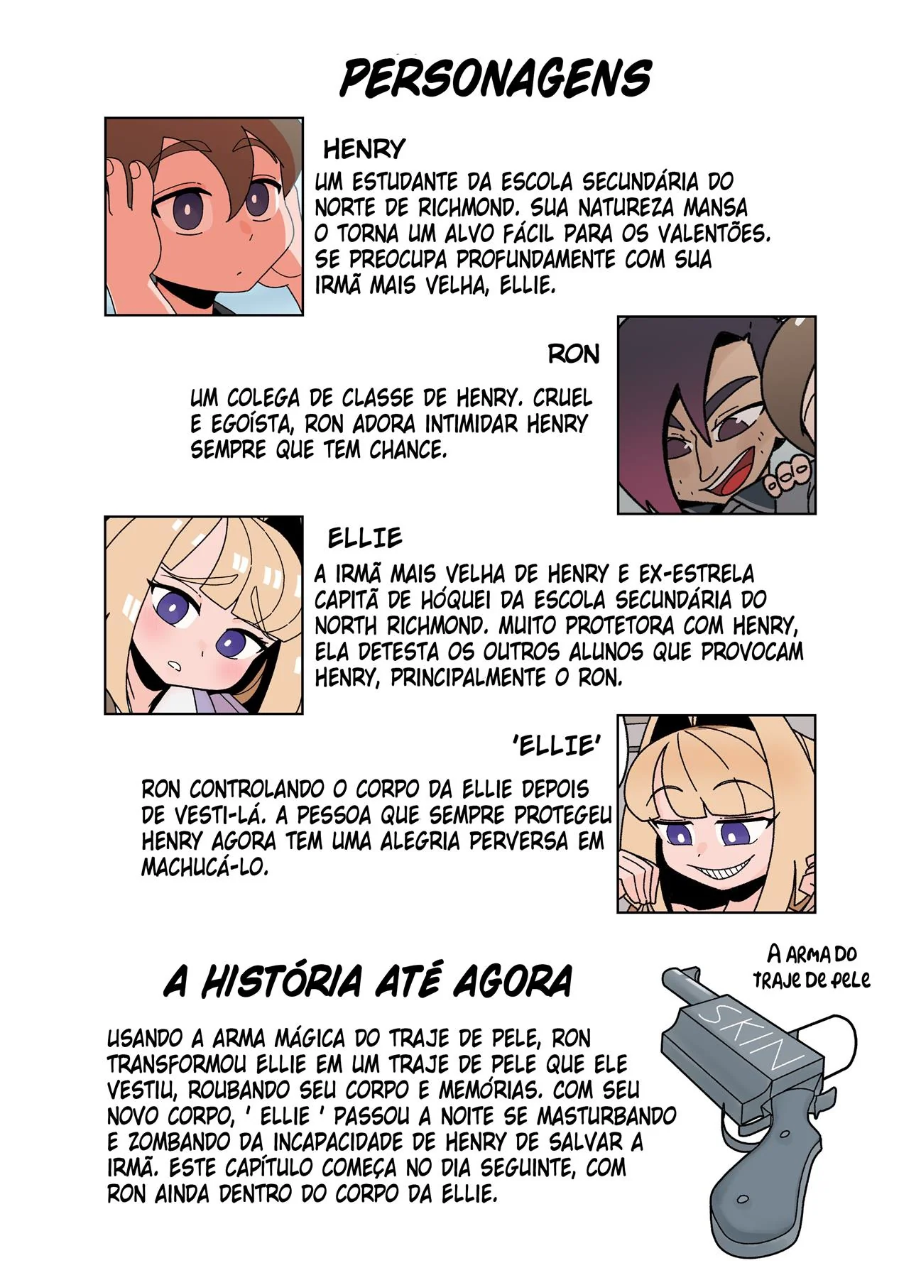 Buceta apertada e pica dura: Ellie Skinsuit Vl.2 em HQ de hentai brasileiro