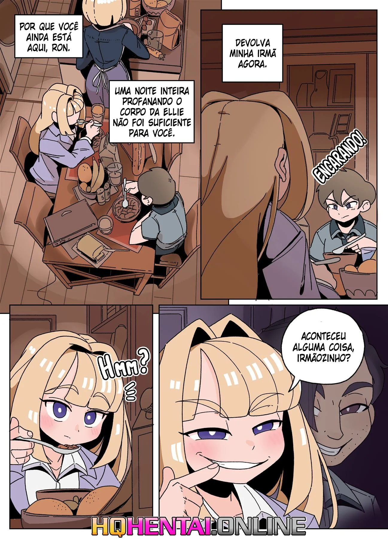 Buceta apertada e pica dura: Ellie Skinsuit Vl.2 em HQ de hentai brasileiro