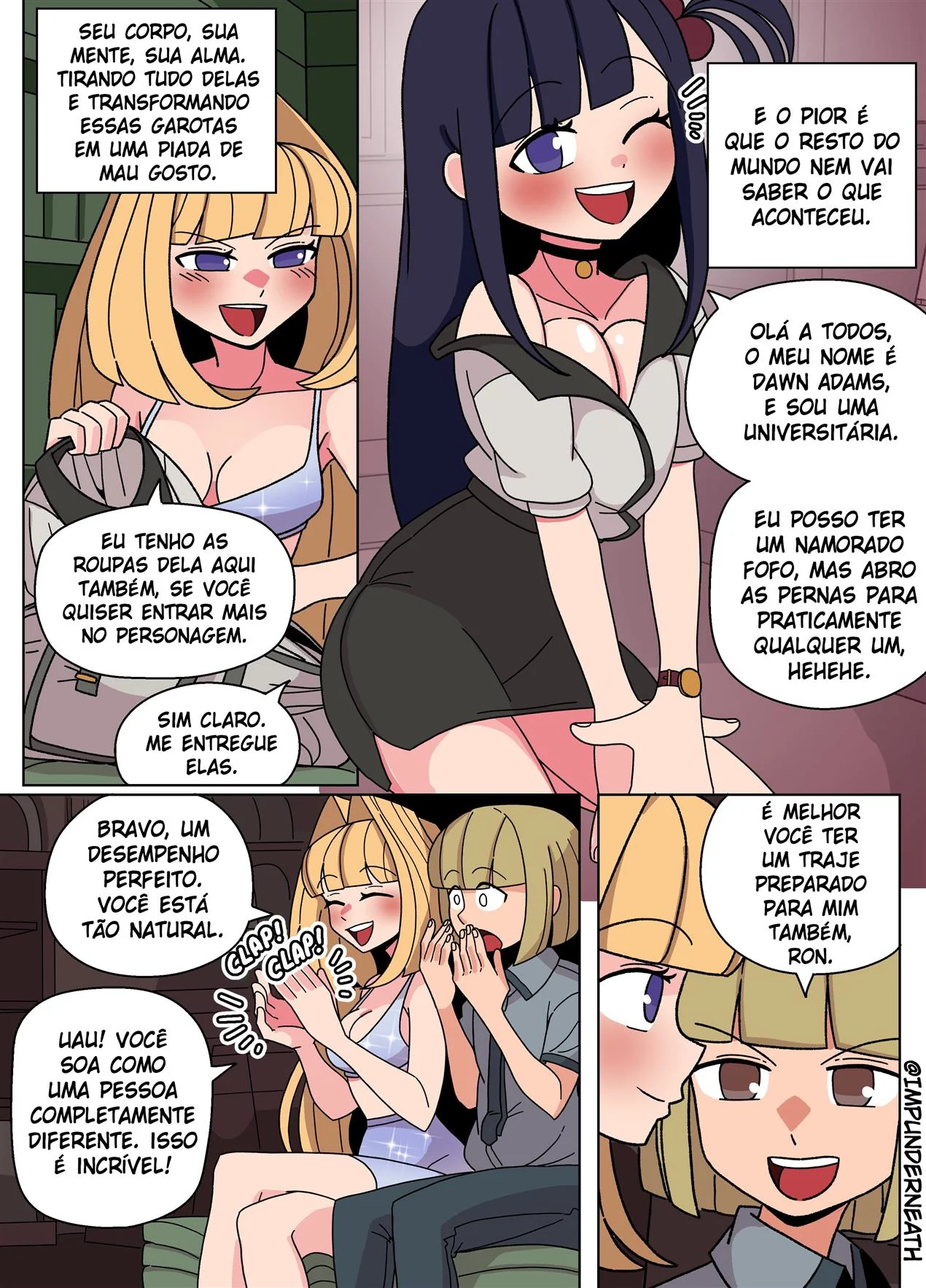 Buceta Vingativa – Ellie Skinsuit Vl.3 em Hentai HQ