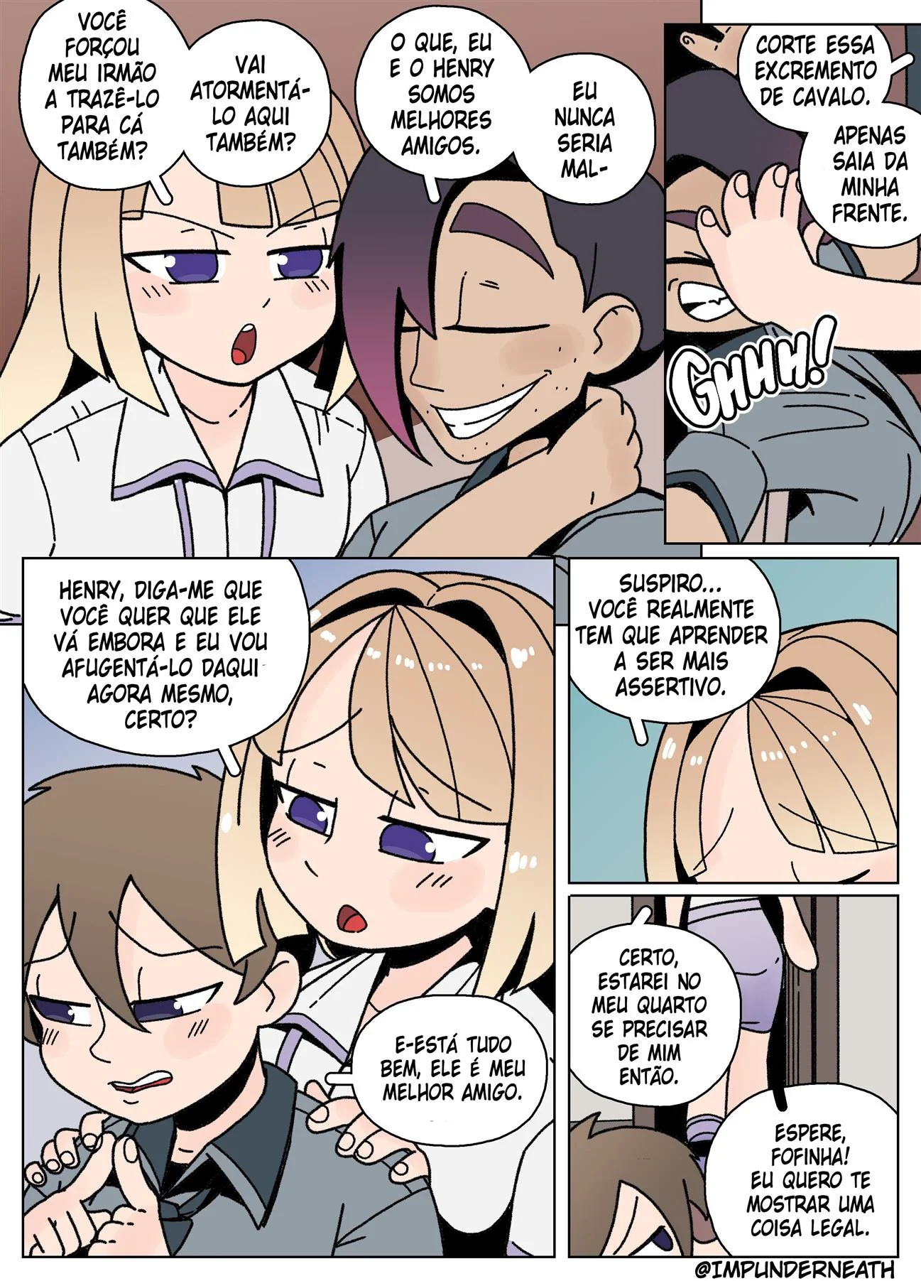 Ellie Skinsuit Vl.1 – Vingança na Escola: Pica, Buceta e Bullying em HQ Brasileiro