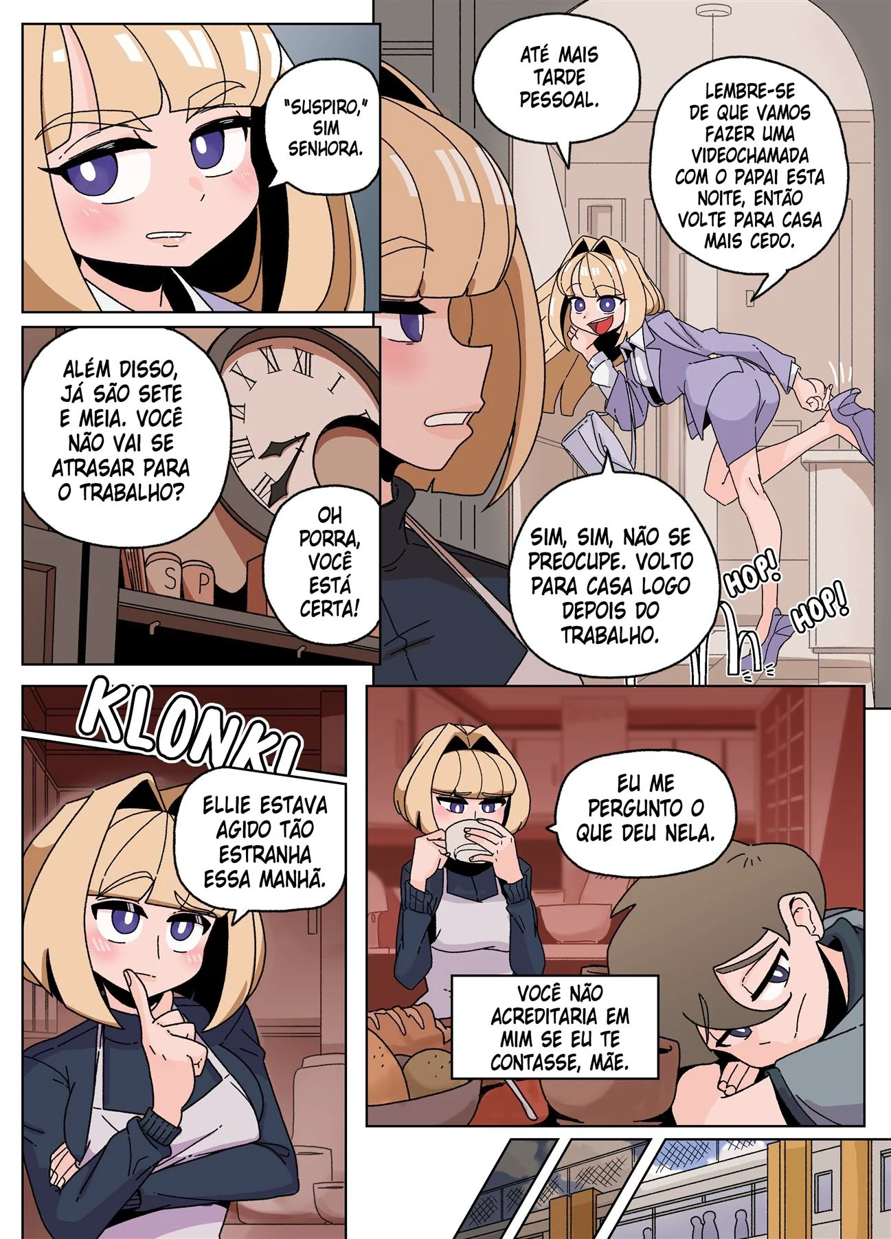 Buceta apertada e pica dura: Ellie Skinsuit Vl.2 em HQ de hentai brasileiro