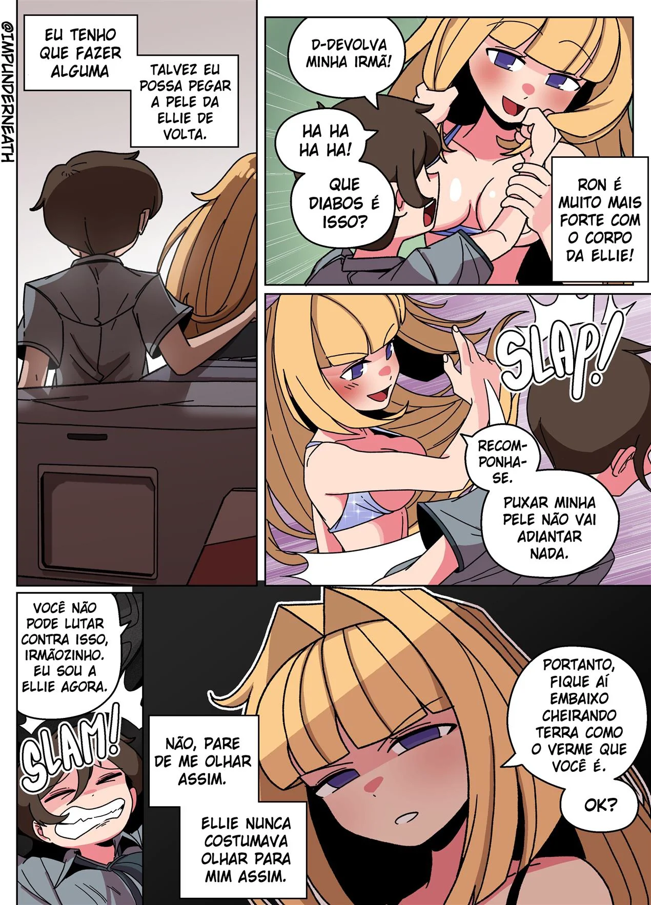 Buceta Vingativa – Ellie Skinsuit Vl.3 em Hentai HQ