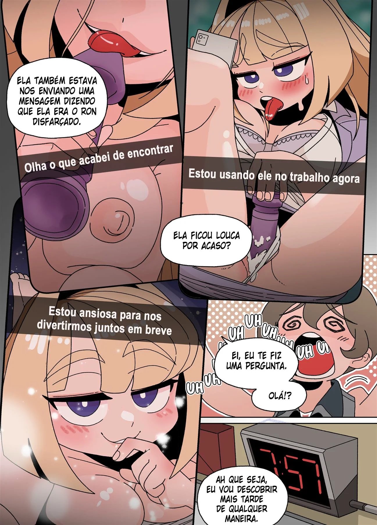 Buceta apertada e pica dura: Ellie Skinsuit Vl.2 em HQ de hentai brasileiro