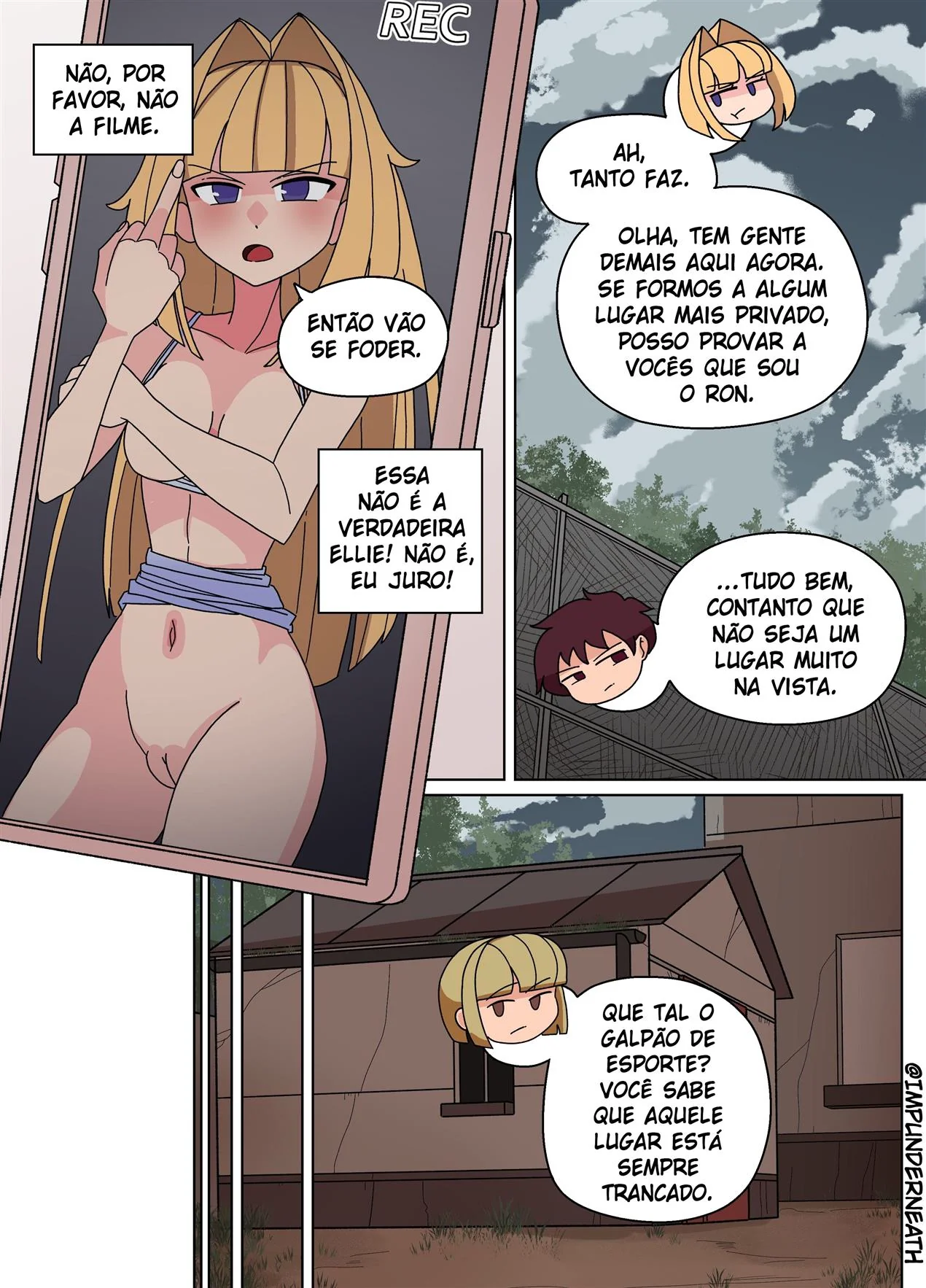 Buceta Vingativa – Ellie Skinsuit Vl.3 em Hentai HQ