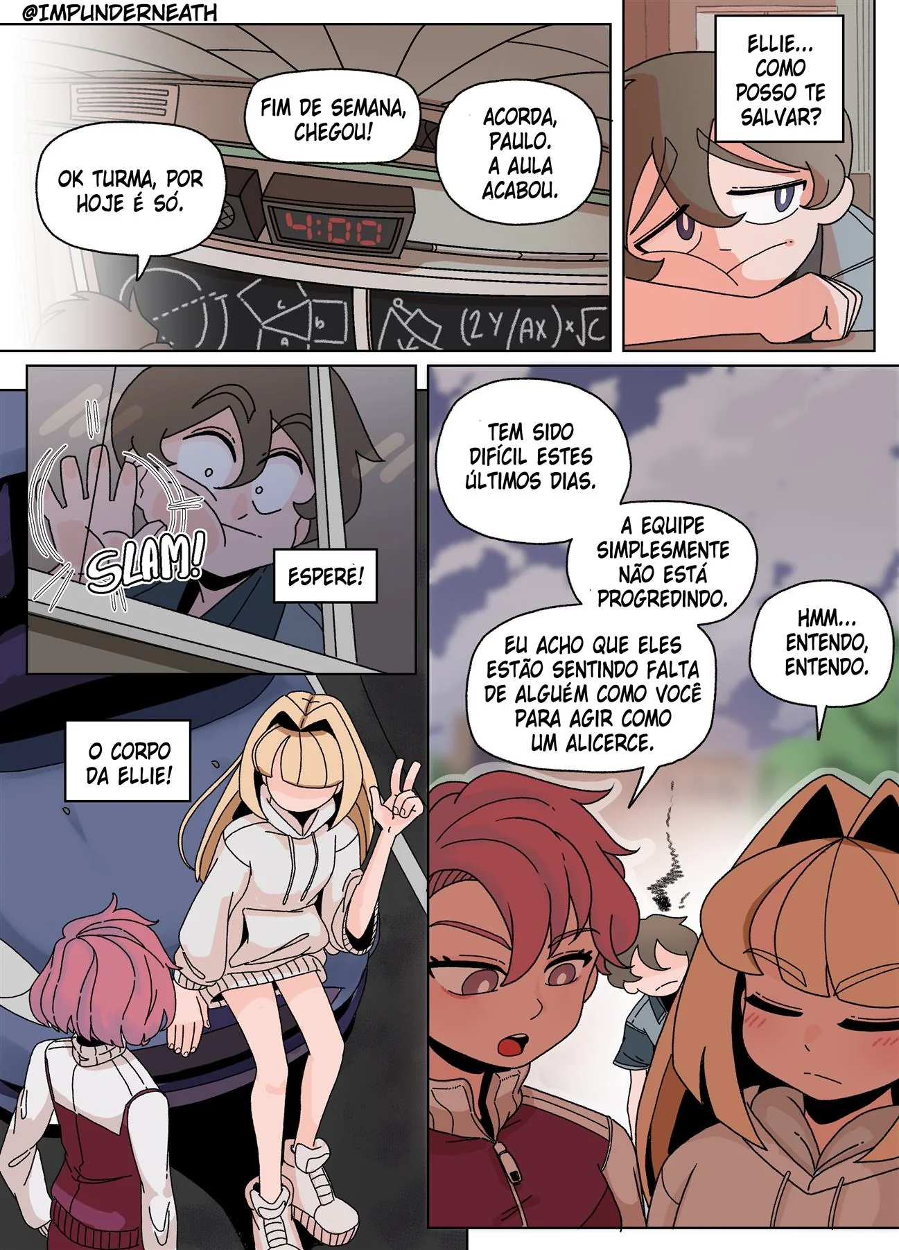 Buceta apertada e pica dura: Ellie Skinsuit Vl.2 em HQ de hentai brasileiro