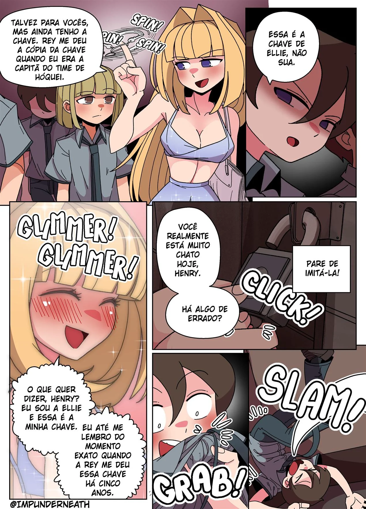 Buceta Vingativa – Ellie Skinsuit Vl.3 em Hentai HQ