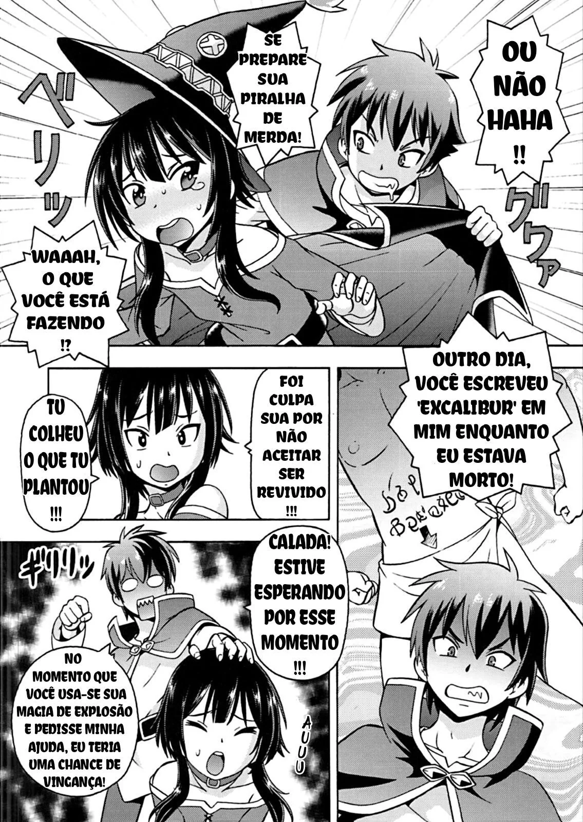 Aventuras de Kazuma: Fodendo a Megumin no Ero Subarashii Sekai ni Nakadashi o! VL.3