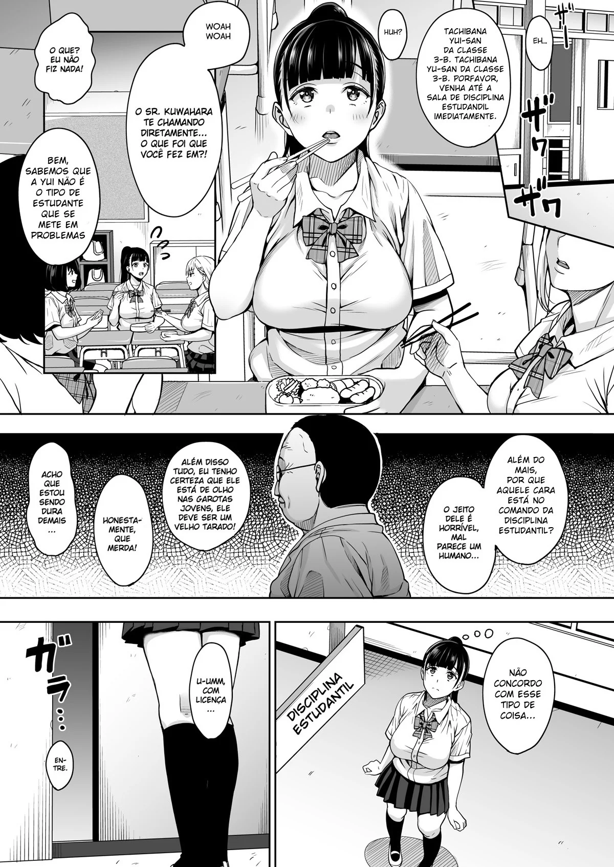 Professor Tarado: O Estupro Hentai da Aluna Piranha