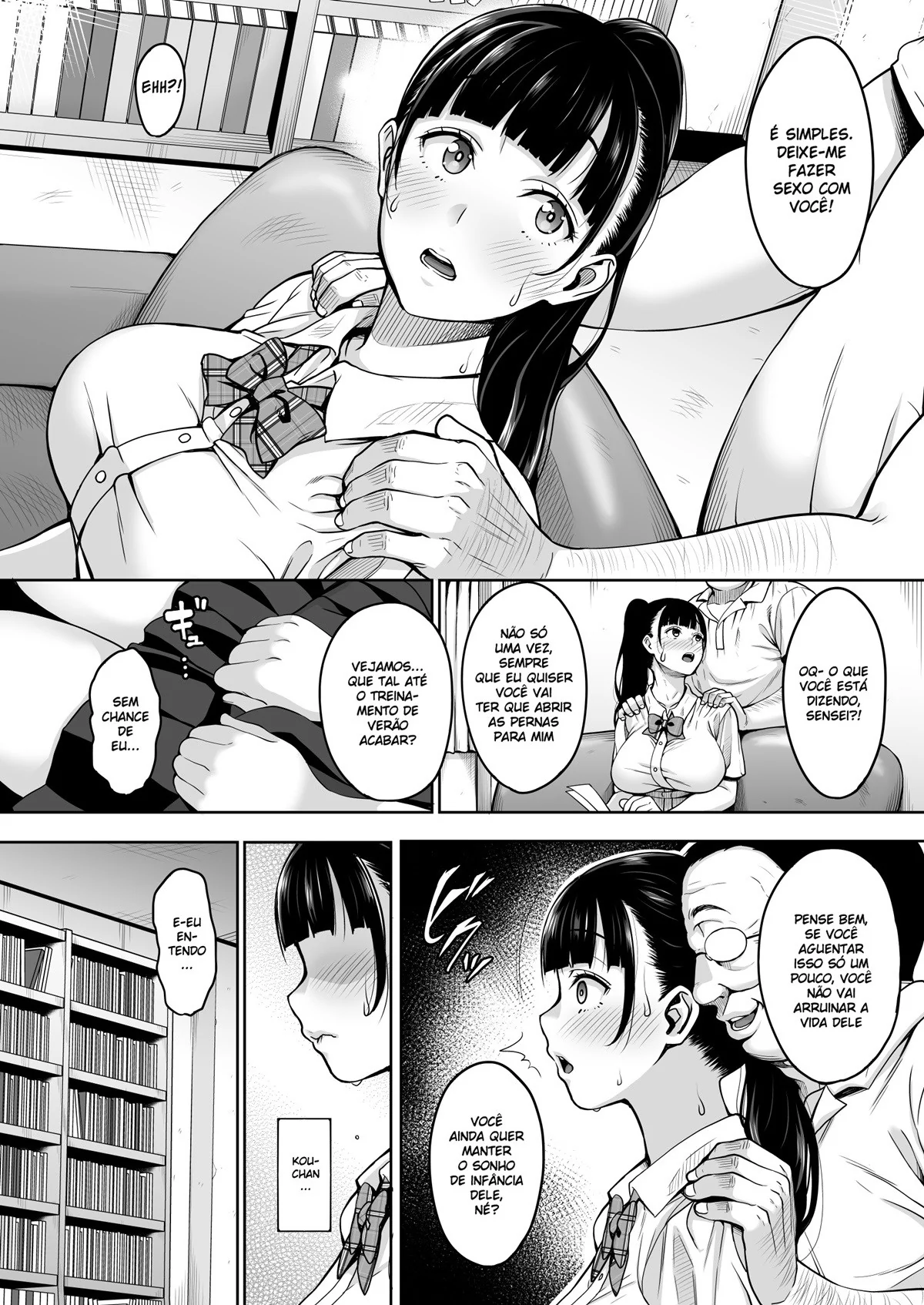 Professor Tarado: O Estupro Hentai da Aluna Piranha