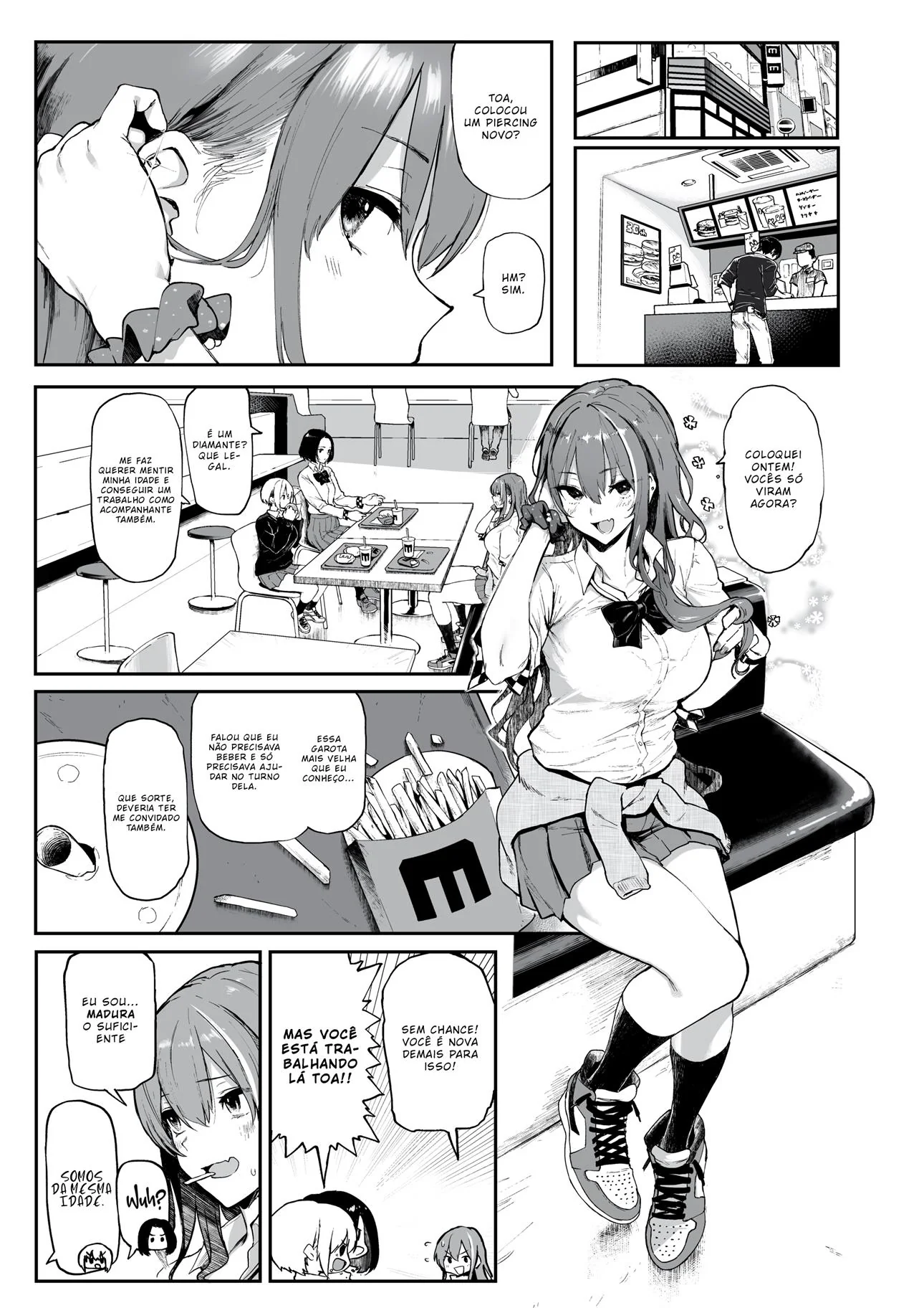 Toa, a Puta Safada do Clube – Hentai HQ Brasileiro