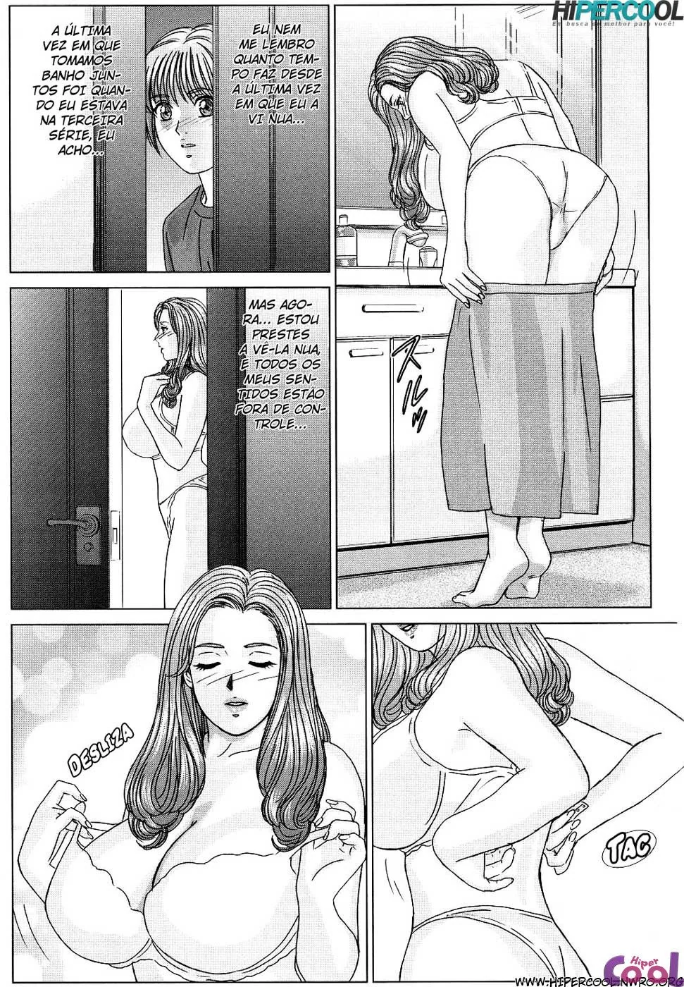 Desejos Proibidos: Sedução da Mãe em Hentai HQ Brasileiro