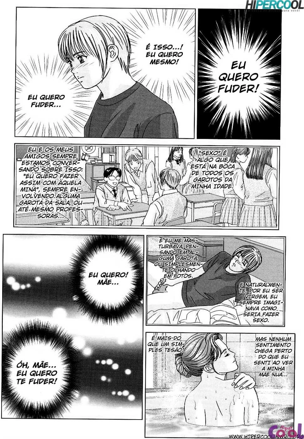 Desejos Proibidos: Sedução da Mãe em Hentai HQ Brasileiro