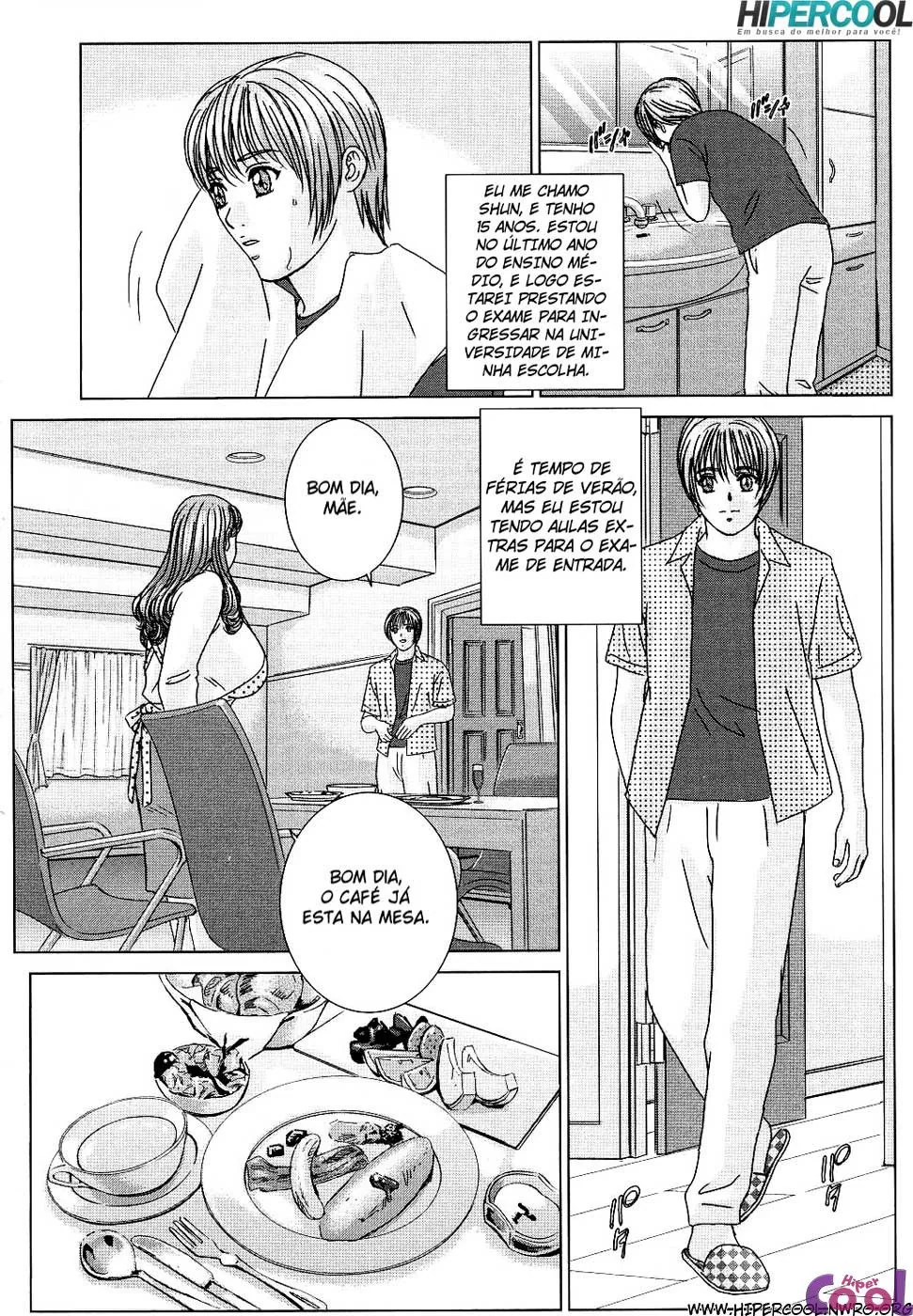 Desejos Proibidos: Sedução da Mãe em Hentai HQ Brasileiro