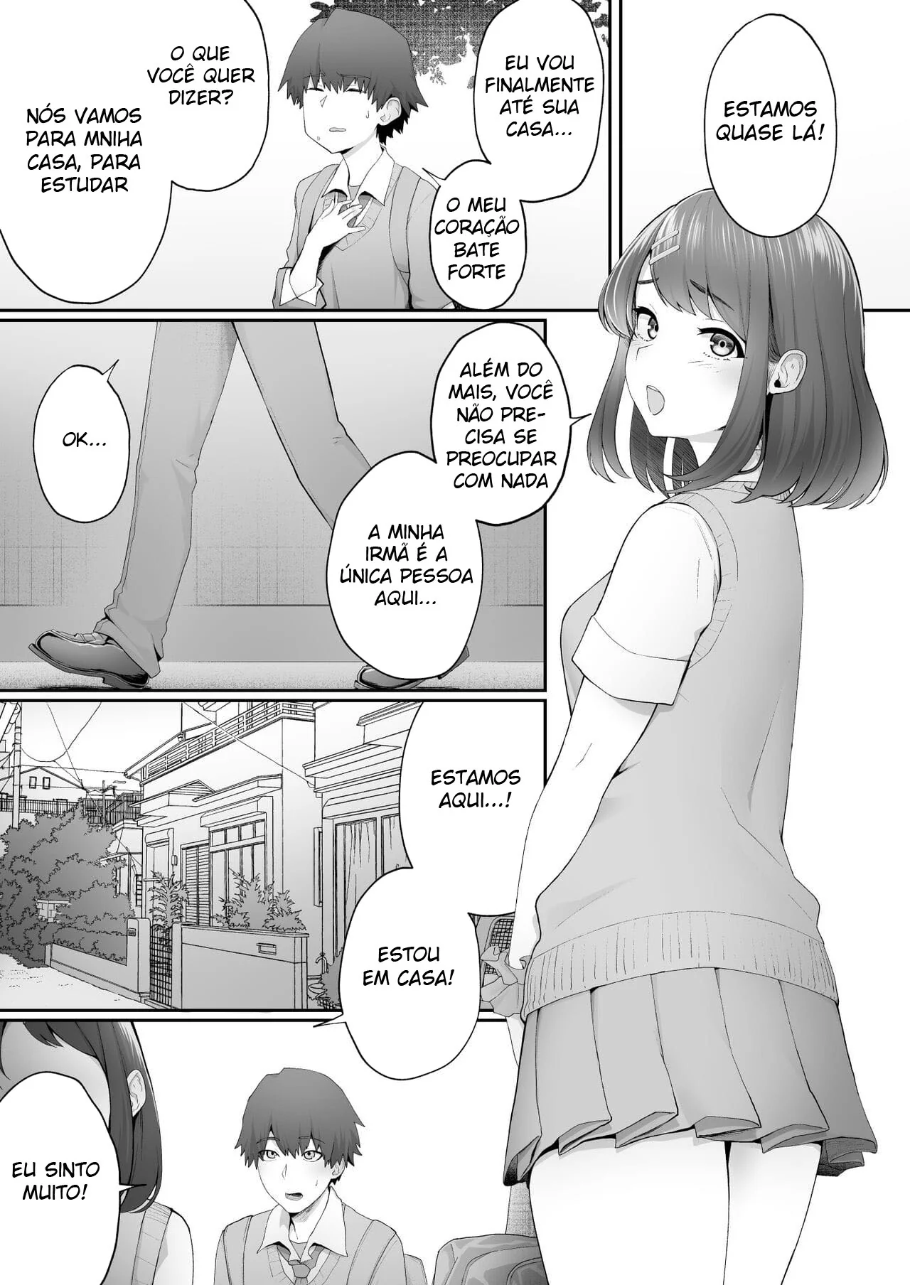 Seduzido Pela Irmã da Namorada – Explorando Desejos Proibidos em Hentai HQ Brasileiro