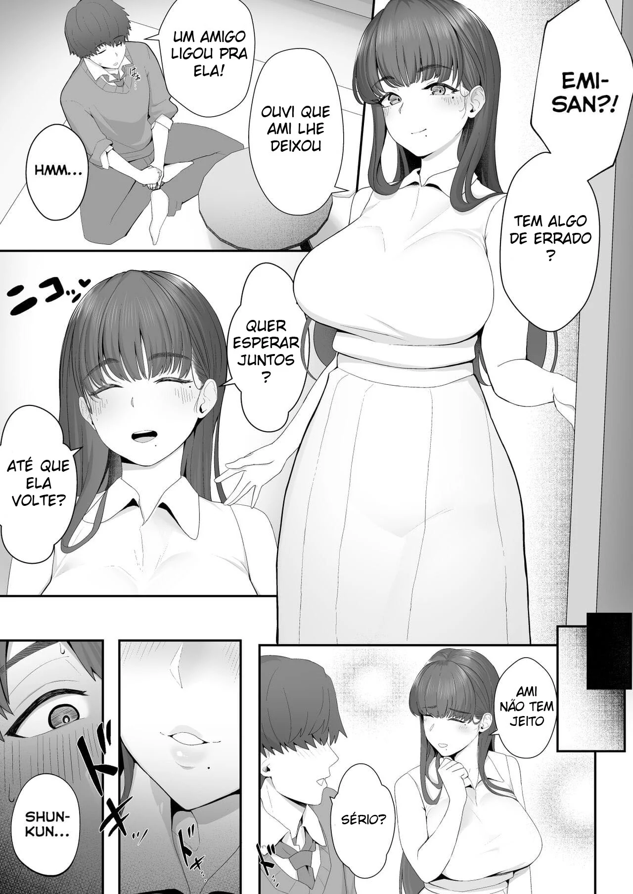 Seduzido Pela Irmã da Namorada – Explorando Desejos Proibidos em Hentai HQ Brasileiro